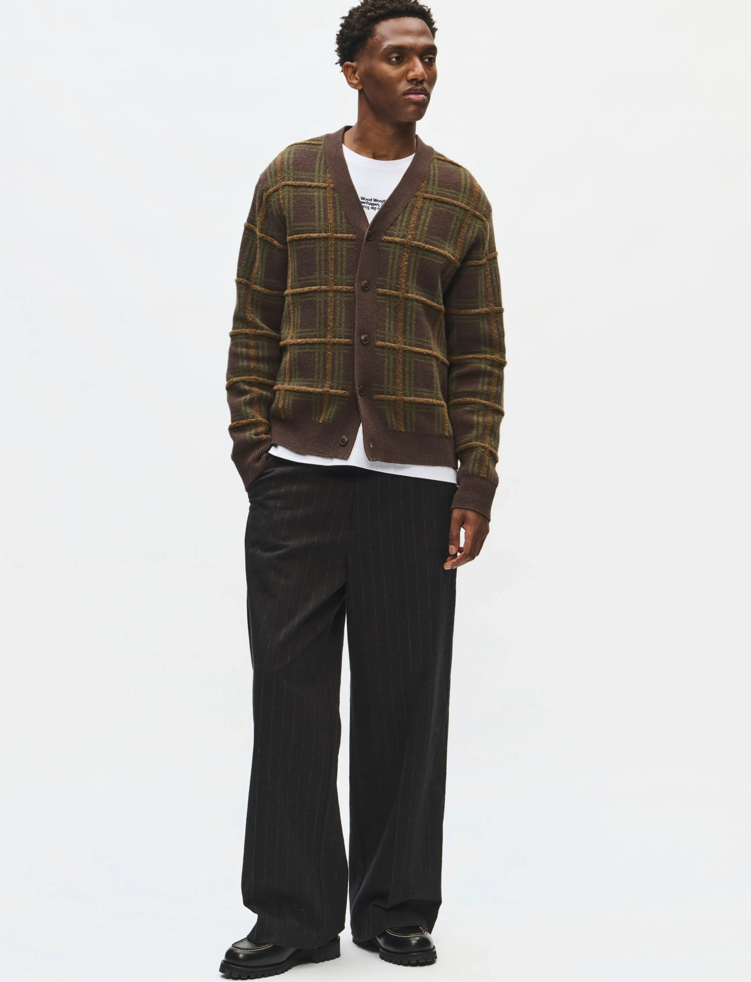 WOOD WOOD - WWVim cardigan 25476 - strickjacken - delicioso check - 3