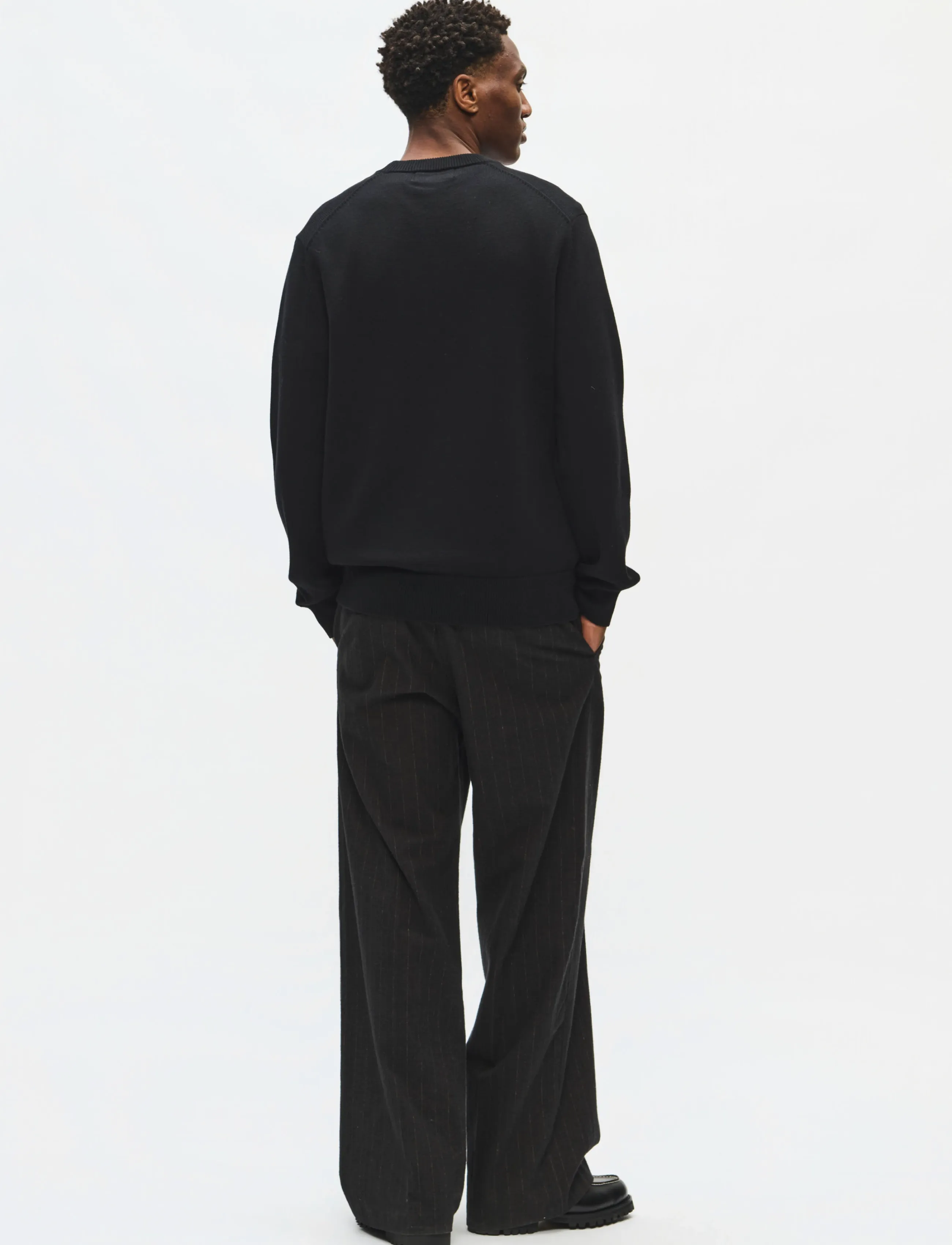 WOOD WOOD - WWCloud crew neck 25375 - black - 4