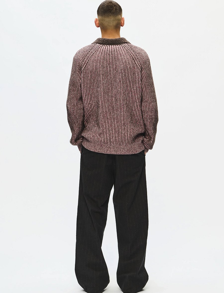WOOD WOOD - WWSylvester cardigan 25487 - koftor - moonlite mauve melange - 4