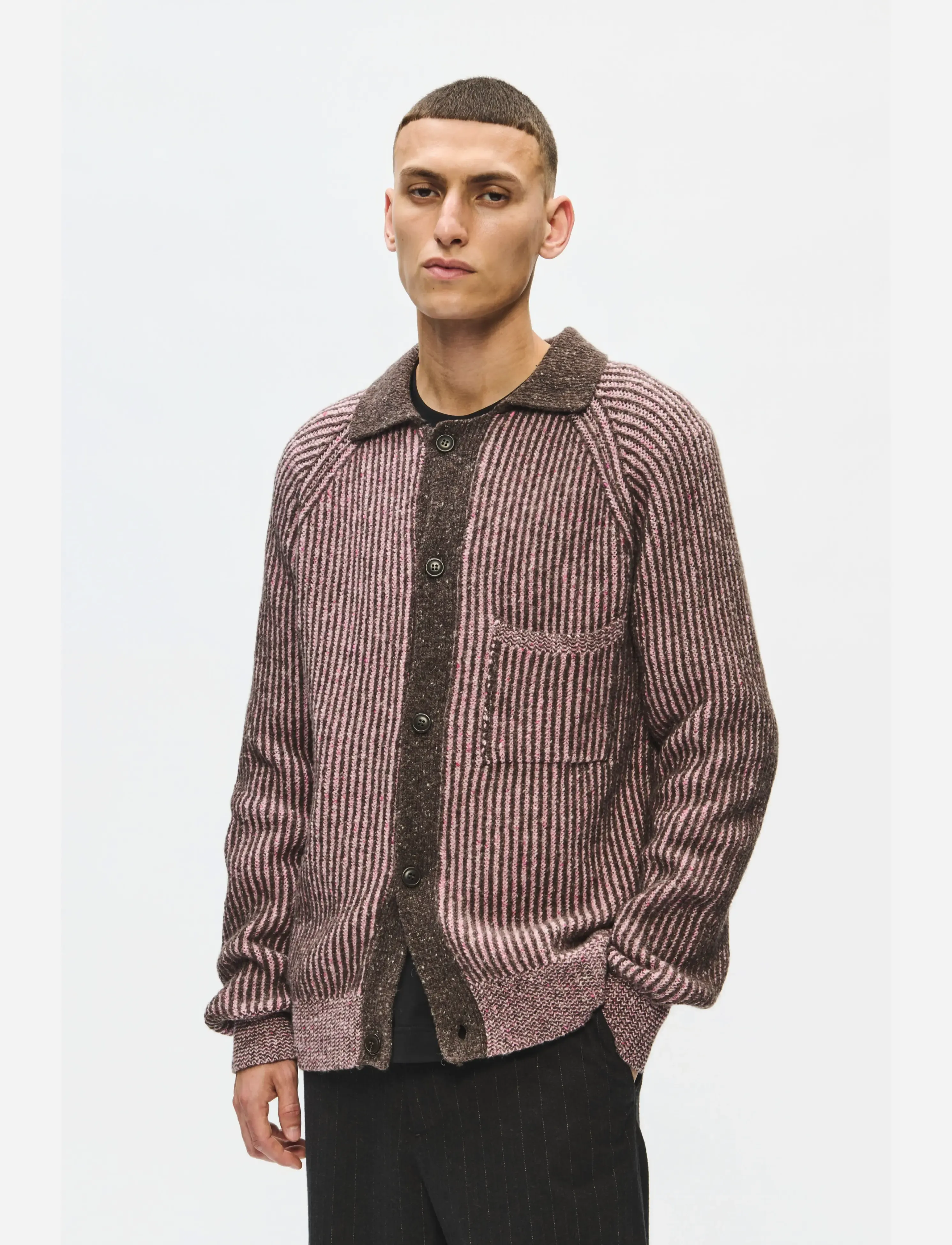 WOOD WOOD Wwsylvester Cardigan 25487 herr – bild 7