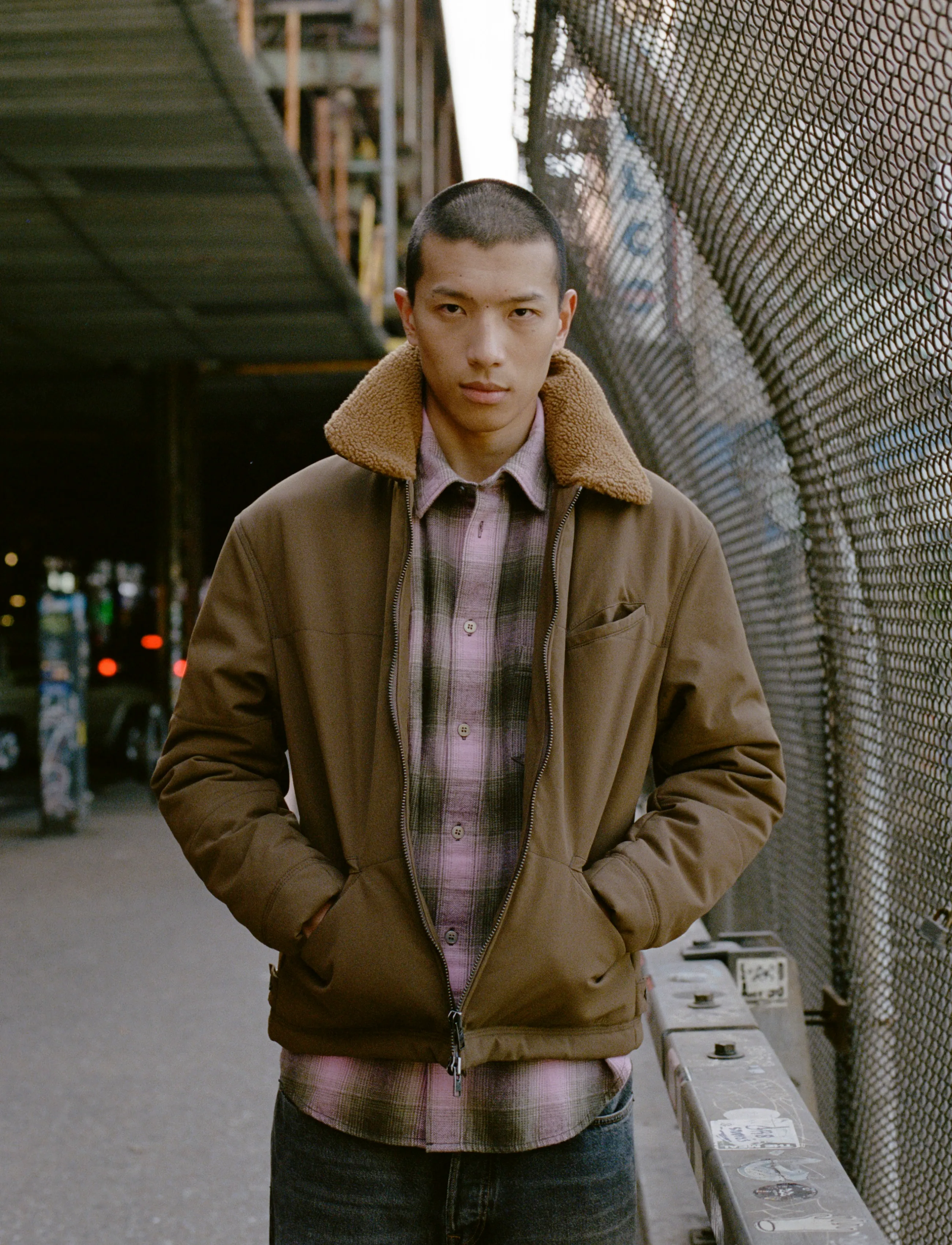 WOOD WOOD WWBruce jacket 25464 - Üleriided - DESERT PALM / khaki/green