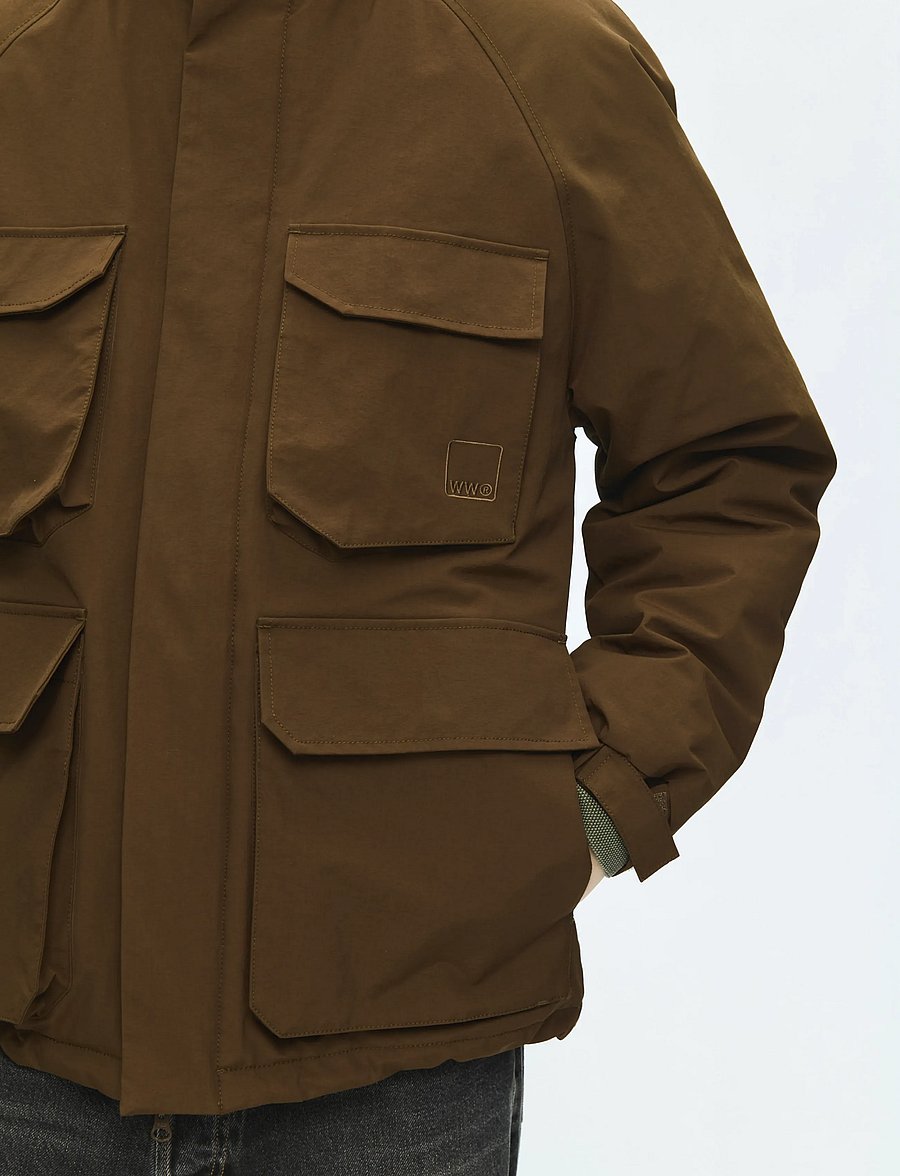WOOD WOOD - WWPete x jacket 25467 - parkas - desert palm - 5