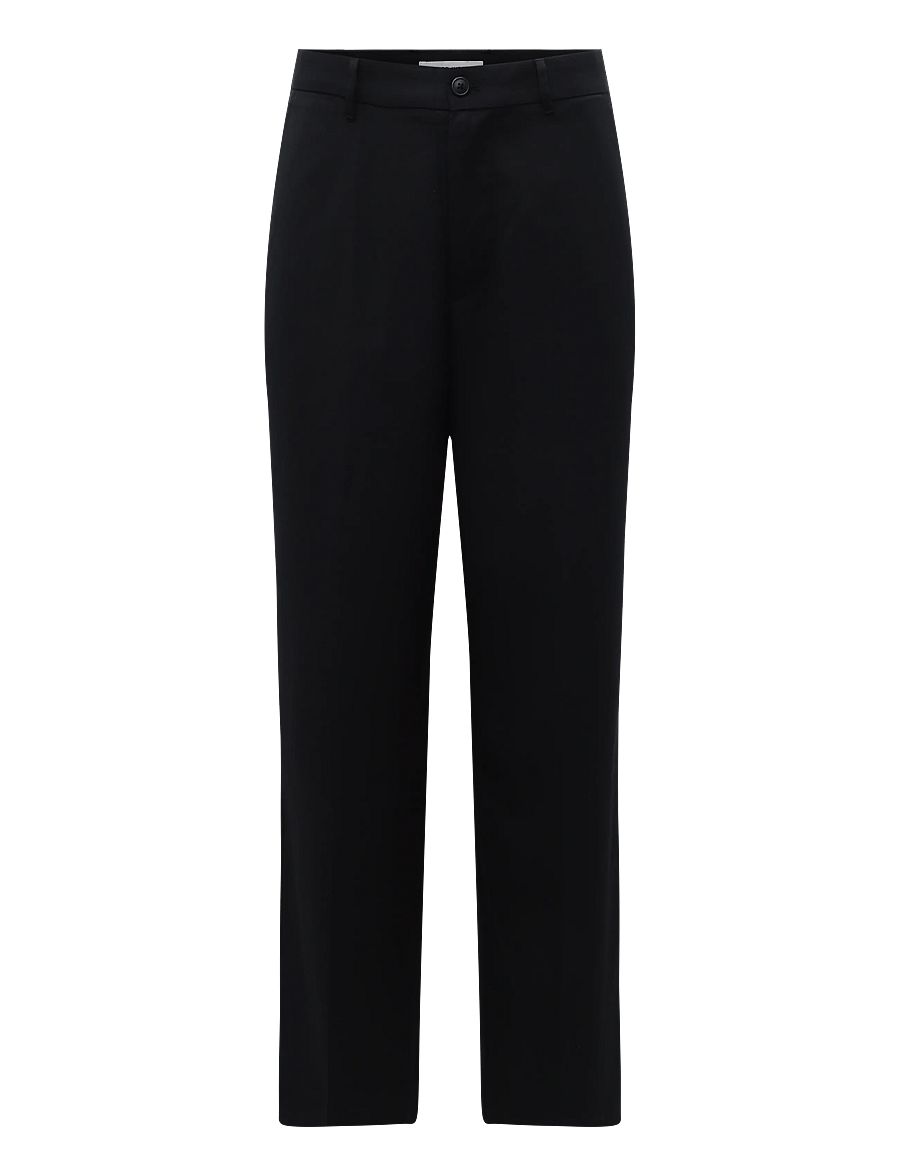 WOOD WOOD - WWLuca trousers 25458 - casual trousers - black - 1