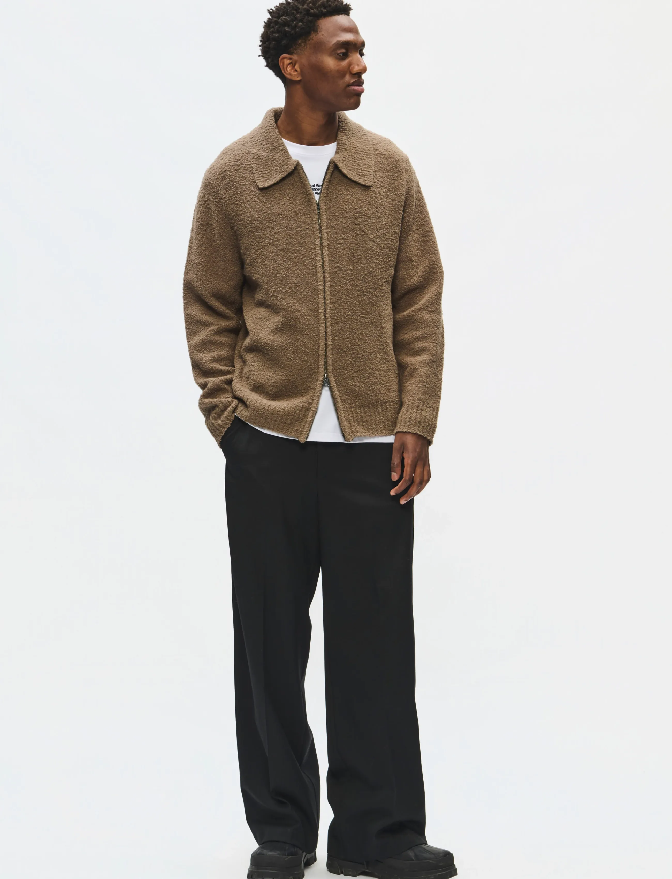 WOOD WOOD - WWLuca trousers 25458 - black - 3