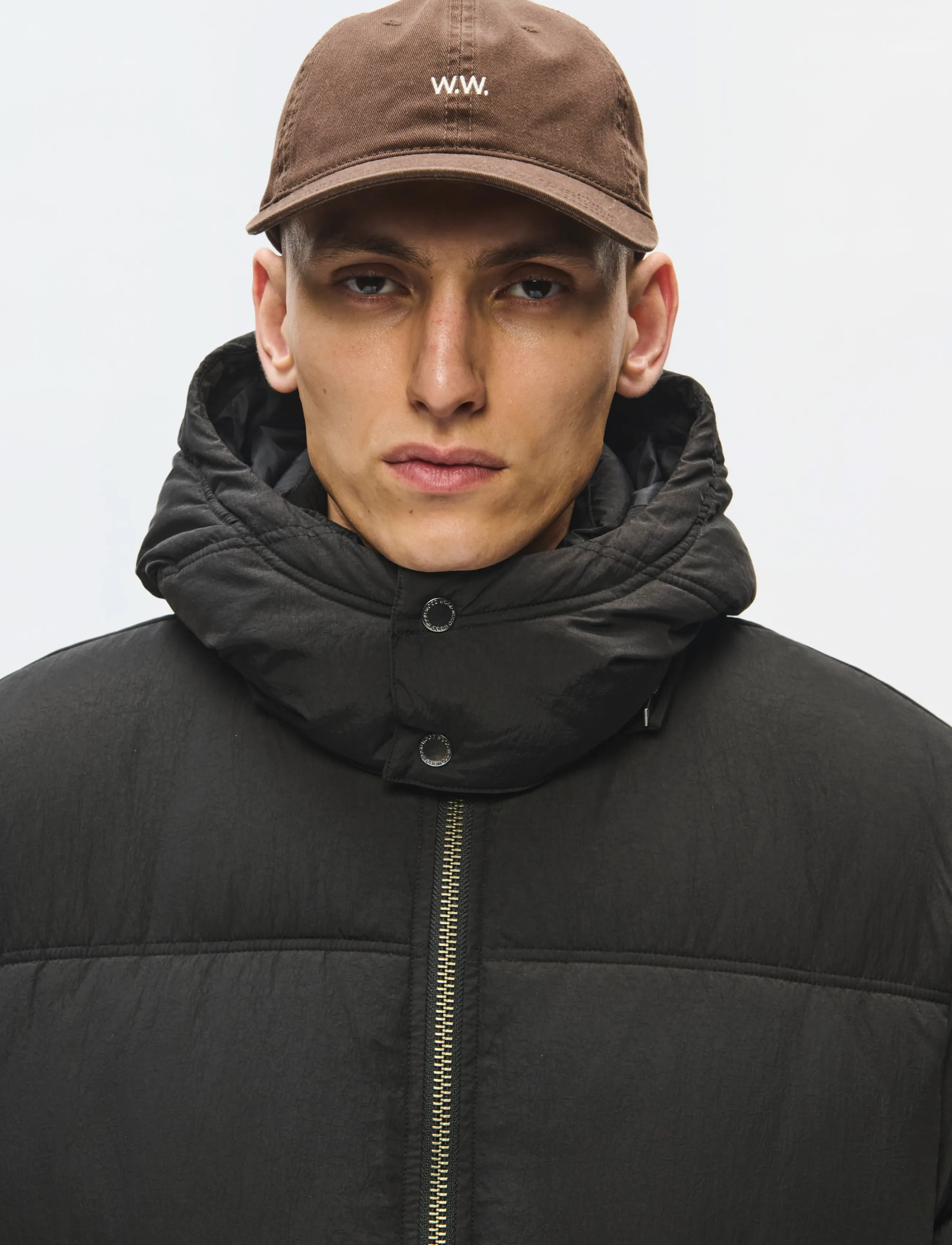 WOOD WOOD - WWHelmer jacket 25468 - dunjackor - meteorite - 2