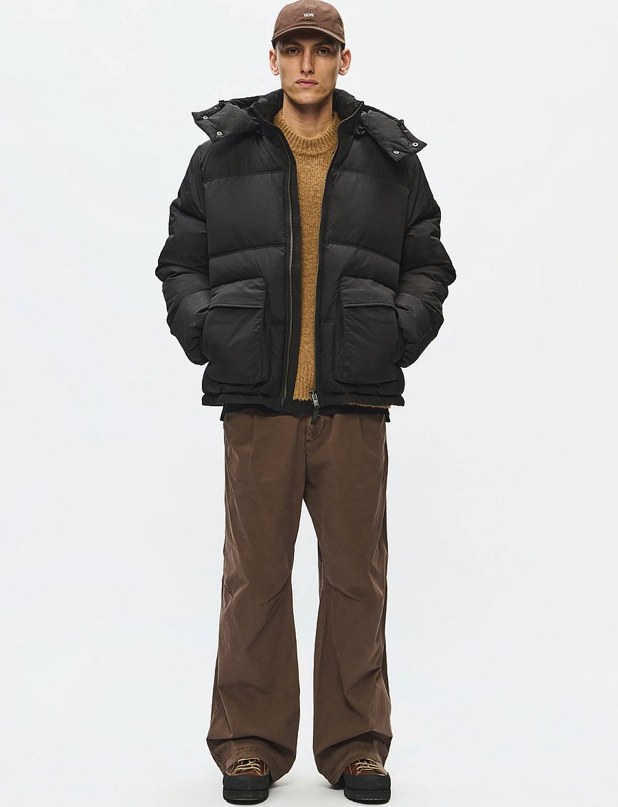 WOOD WOOD - WWHelmer jacket 25468 - daunenjacken - meteorite - 3