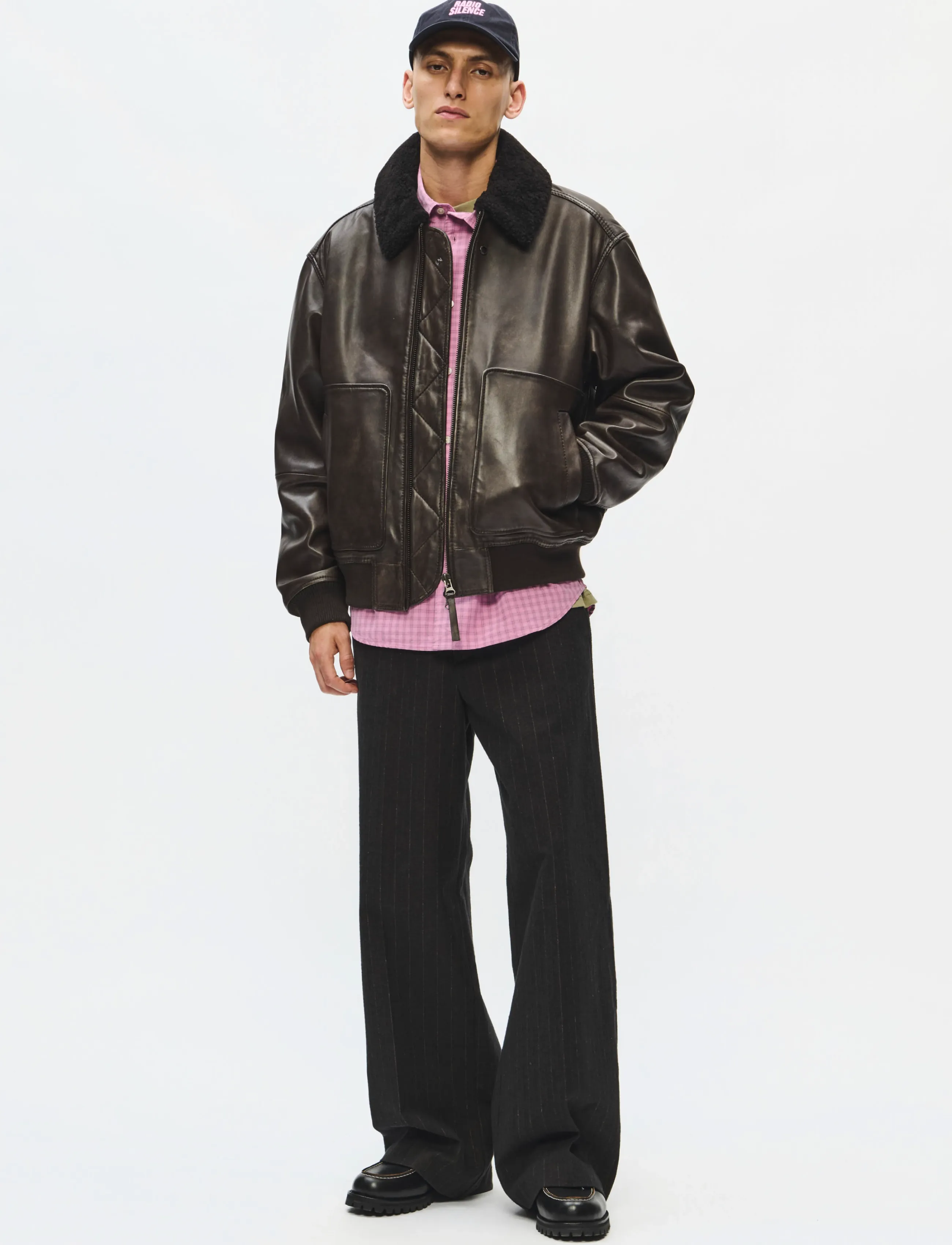 WOOD WOOD - WWKrede x bomber 25478 - worn brown - 3