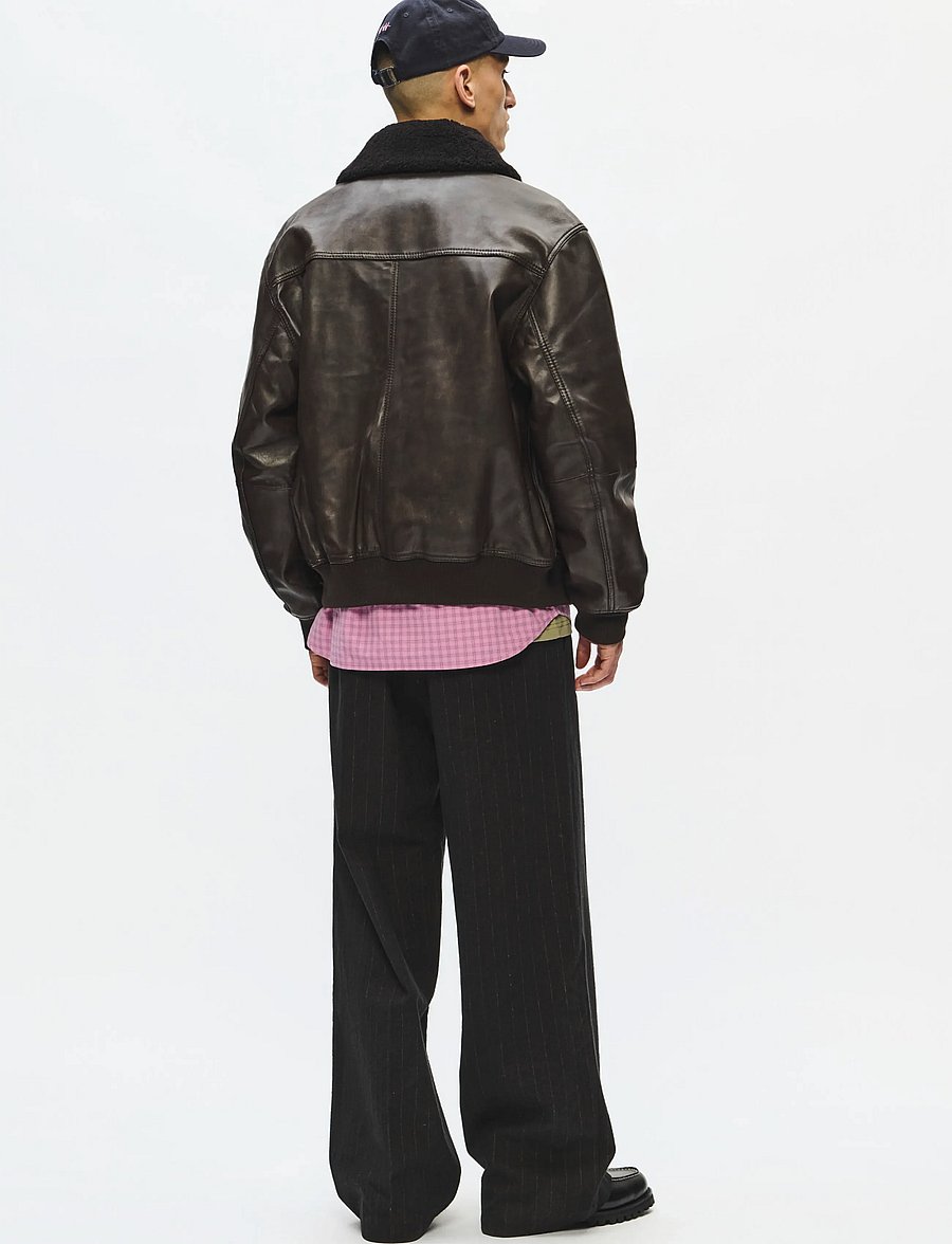 WOOD WOOD - WWKrede x bomber 25478 - vårjackor - worn brown - 4