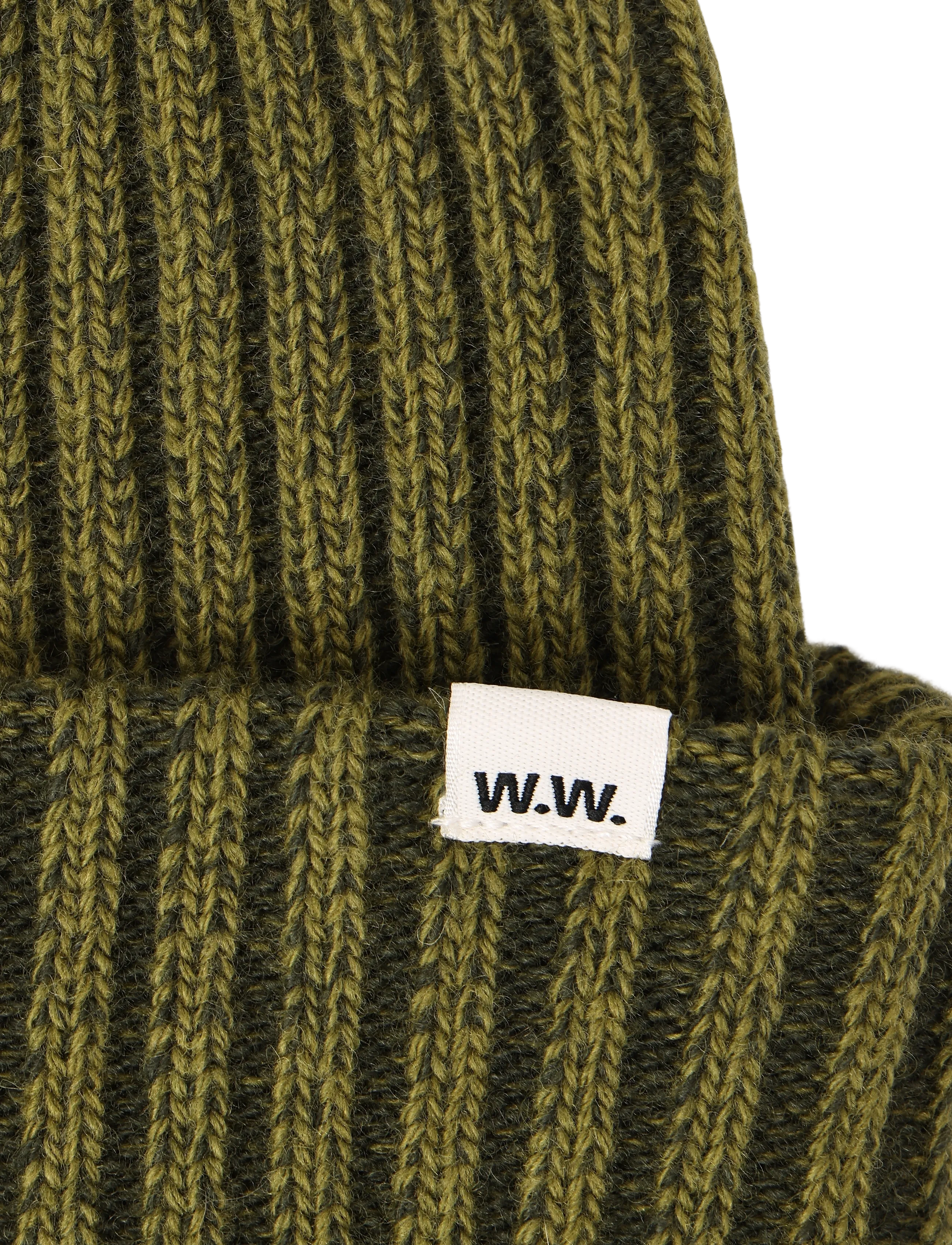 WOOD WOOD - WWMilo beanie 25472 - deep depths melange - 4