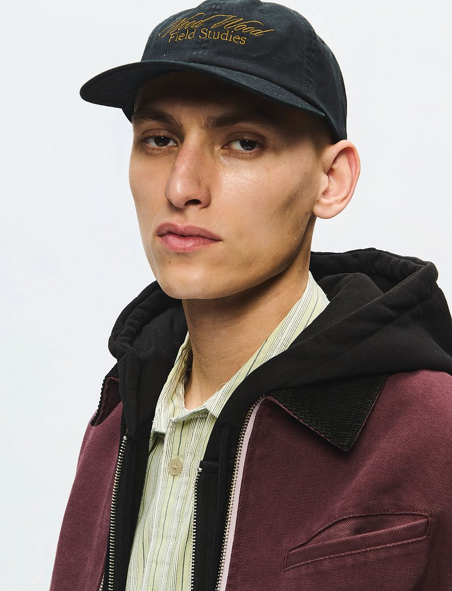 WOOD WOOD - WWField studies cap 25246 - kasketter - black - 0