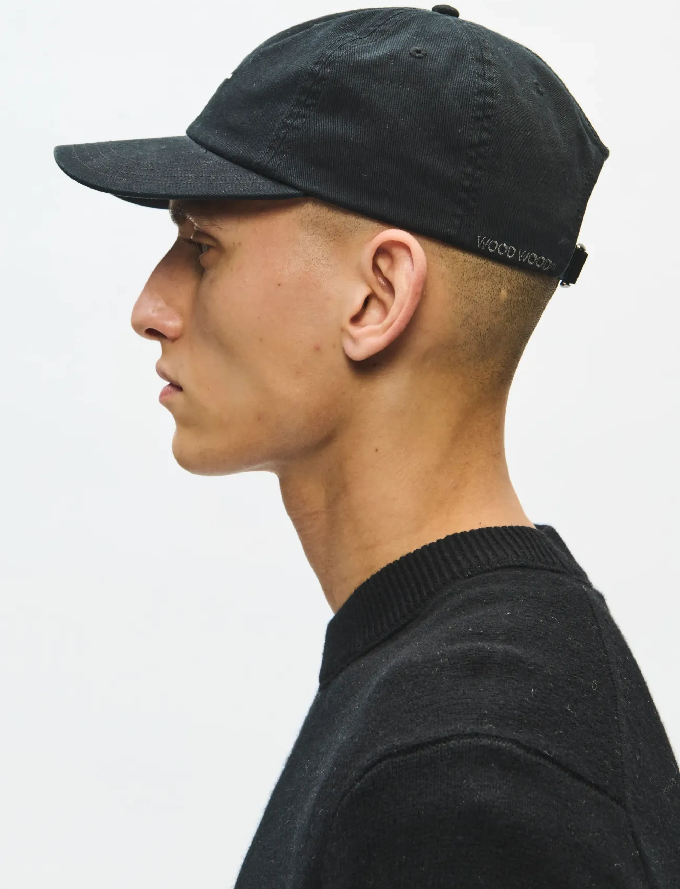 WOOD WOOD - WWShhh cap 25246 - premium stiilid - black - 3