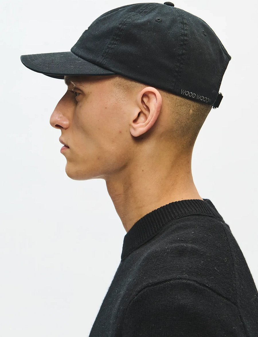 WOOD WOOD - WWShhh cap 25246 - kepsar - black - 3