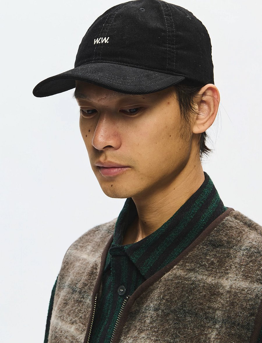 WOOD WOOD - WWW.W. cap 25402 - black - 2