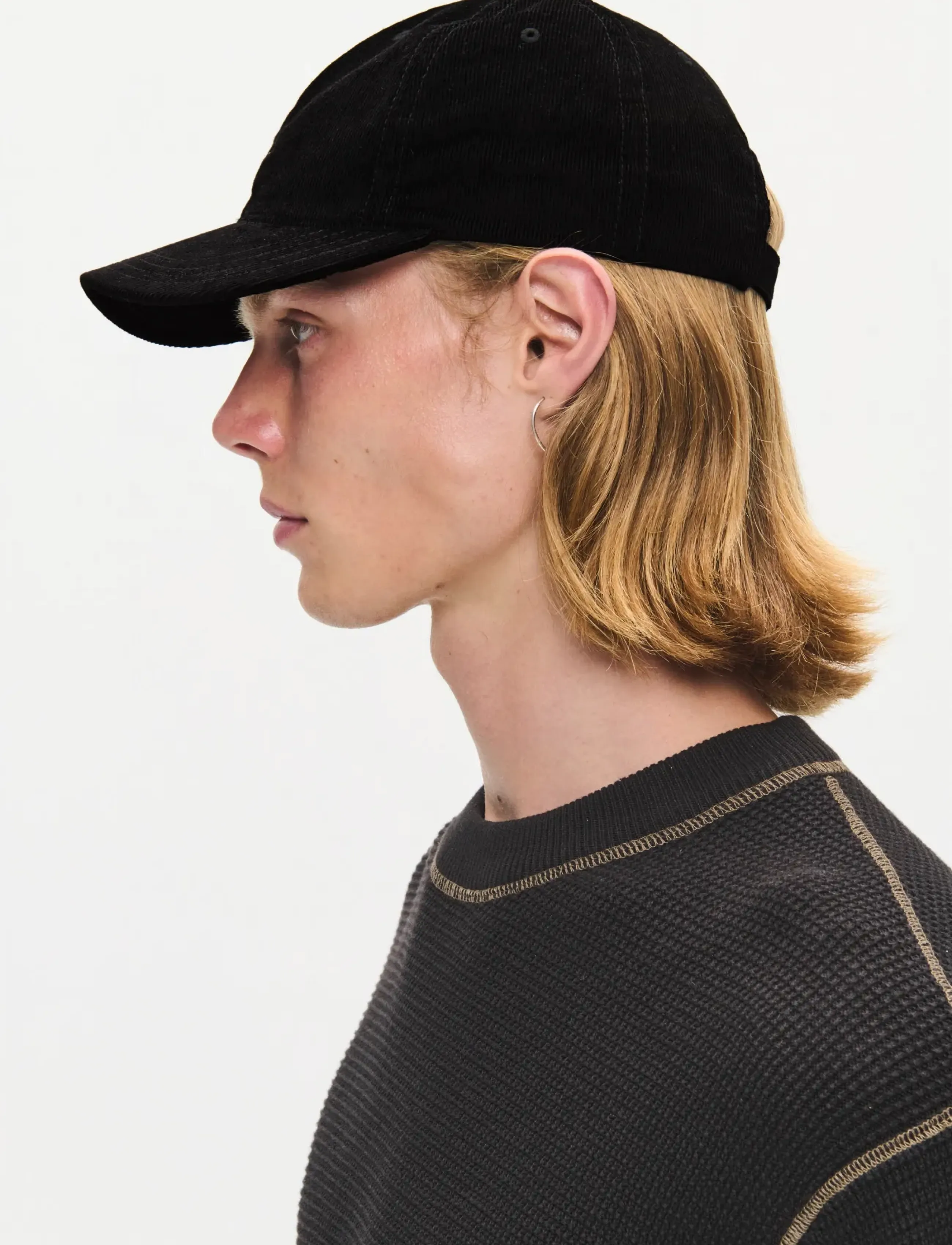 WOOD WOOD - WWW.W. cap 25402 - kepsar - black - 3