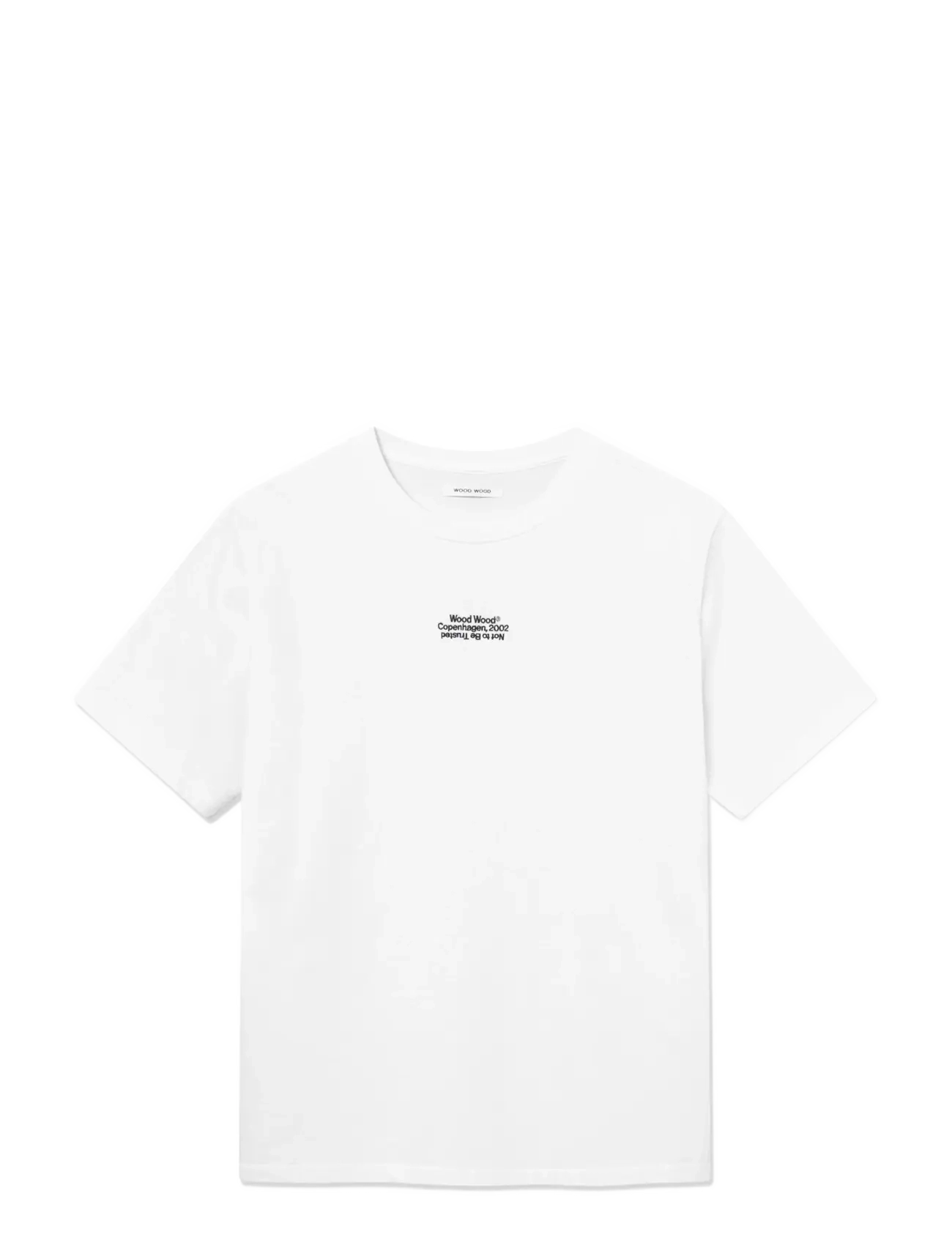 WOOD WOOD - WWOliver tee 25490 - kortärmade t-shirts - bright white - 1