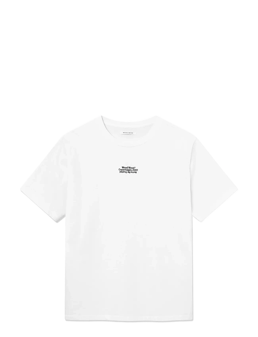WOOD WOOD - WWOliver tee 25490 - kurzärmelige t-shirts - bright white - 1
