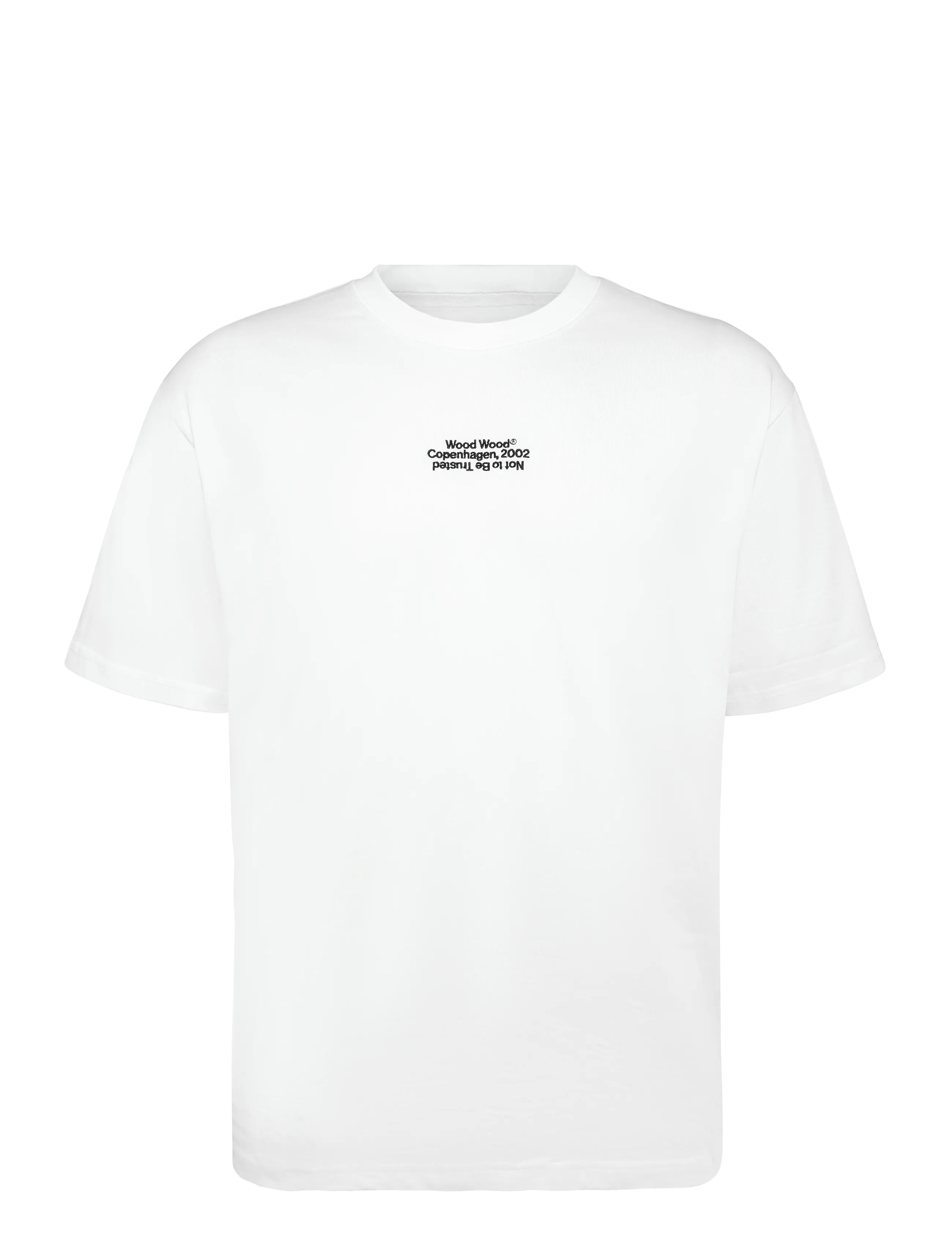 WOOD WOOD - WWOliver tee 25490 - kortärmade t-shirts - bright white - 1
