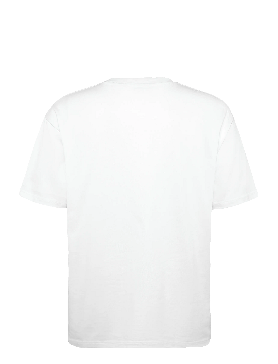 WOOD WOOD - WWOliver tee 25490 - stutterma bolir - bright white - 2