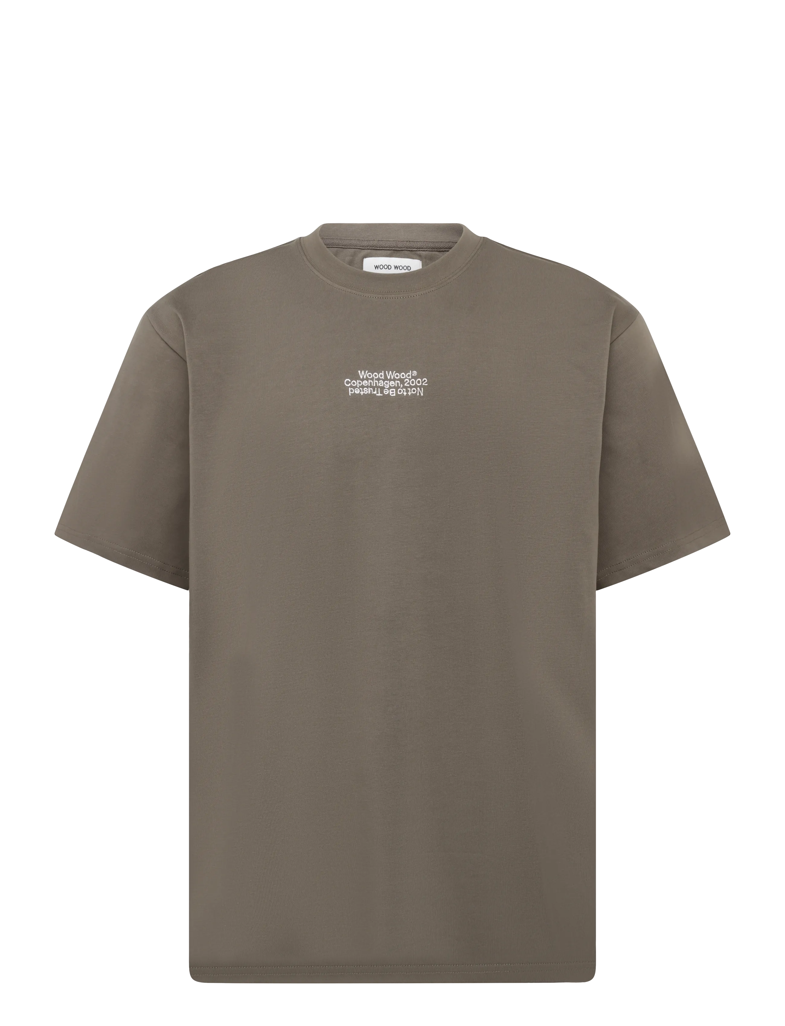 WOOD WOOD WWOliver tee 25490 - Wood Wood - CROCODILE / khaki/green
