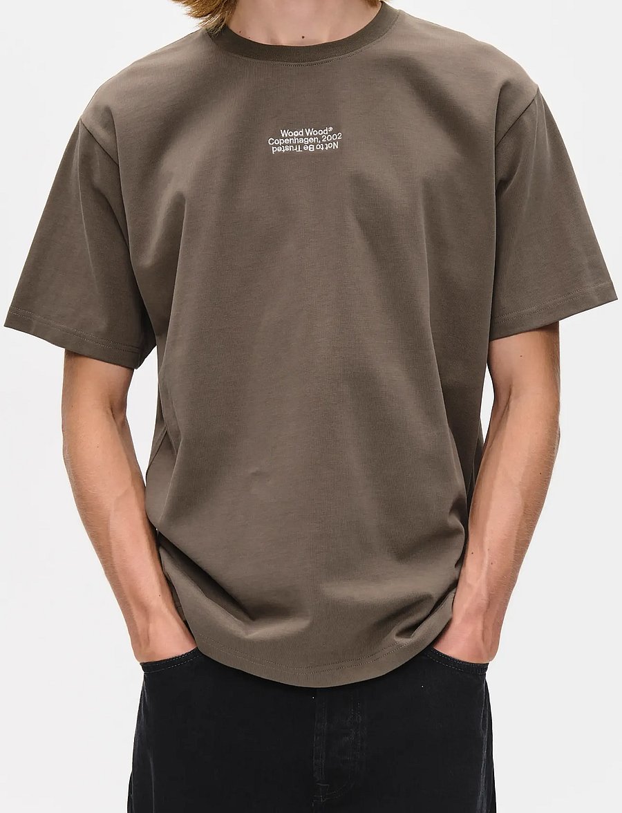 WOOD WOOD - WWOliver tee 25490 - kurzärmelige t-shirts - crocodile - 4
