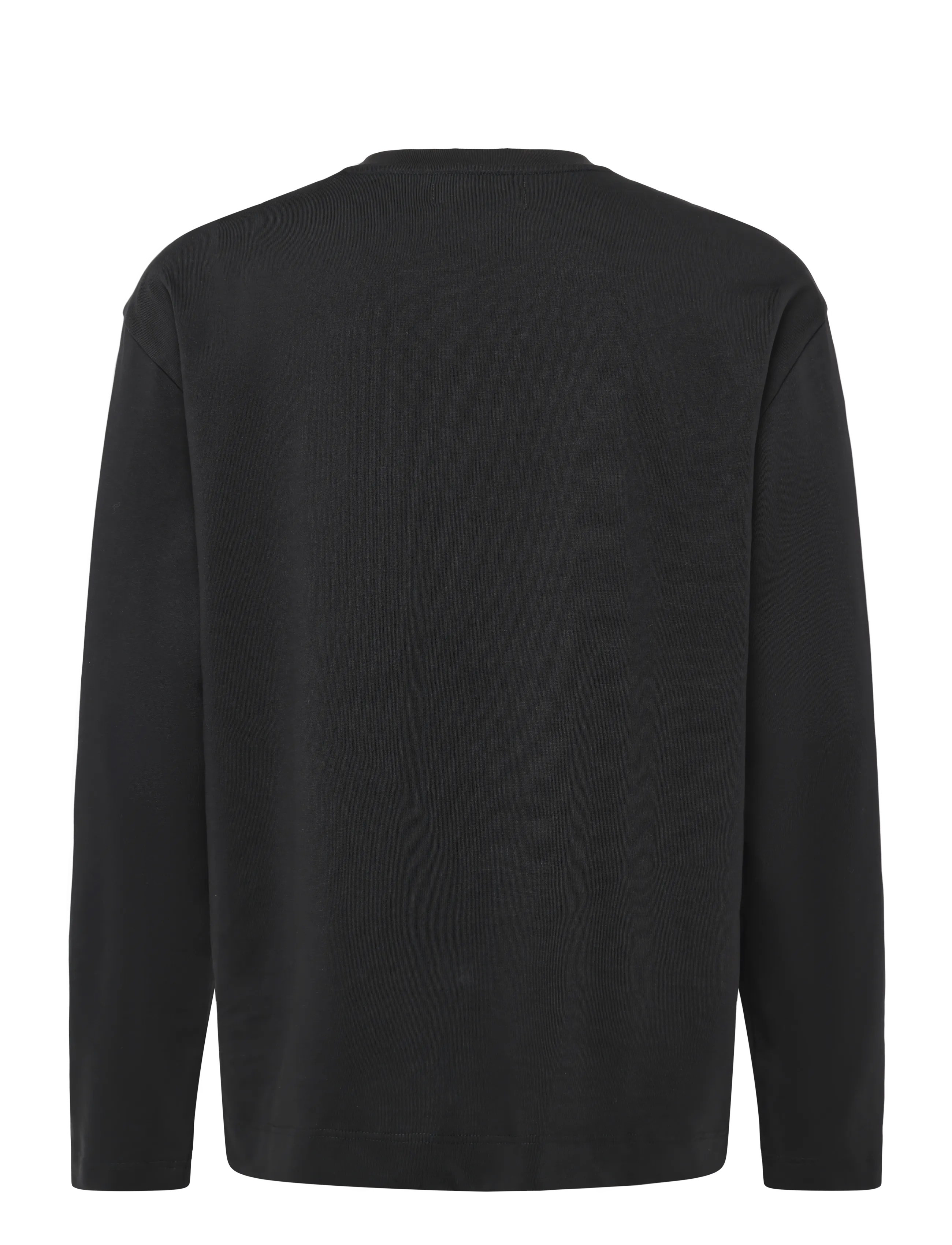 WOOD WOOD - WWRyan LS tee 25490 - langermabolir - black - 2