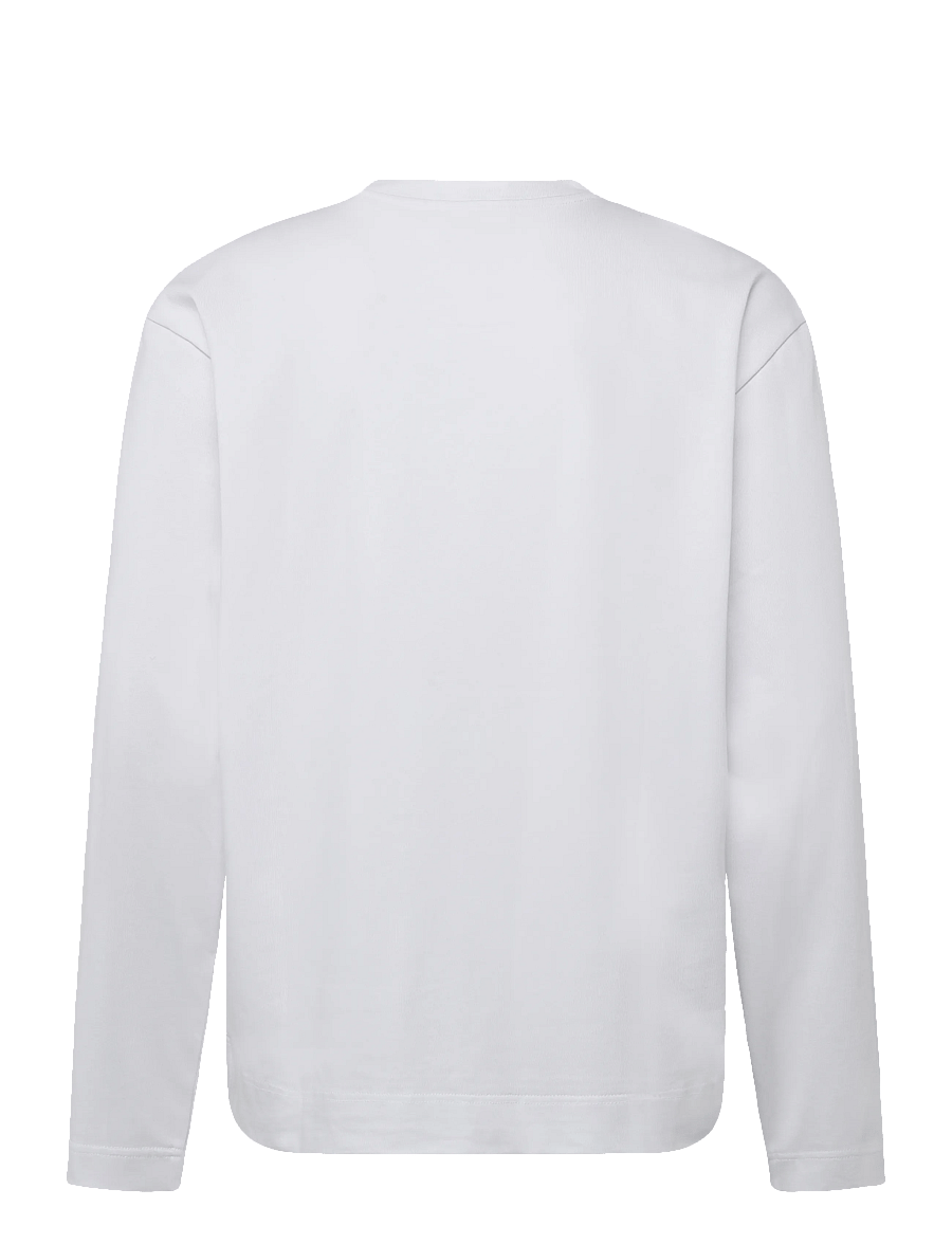 WOOD WOOD - WWRyan LS tee 25490 - langärmelige t-shirts - bright white - 2