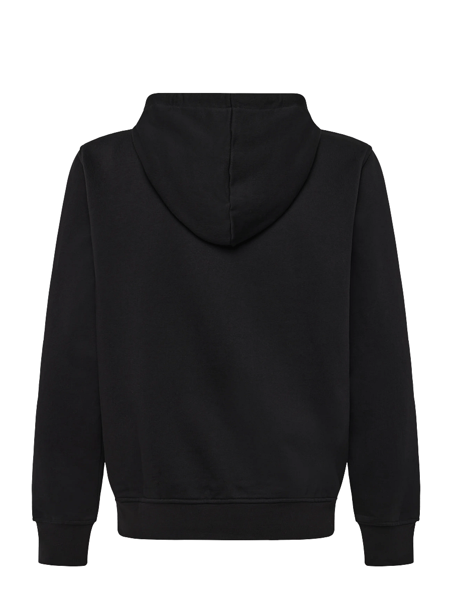 WOOD WOOD - WWIan zipper Hoodie 25429 - sweats à capuche - black - 2