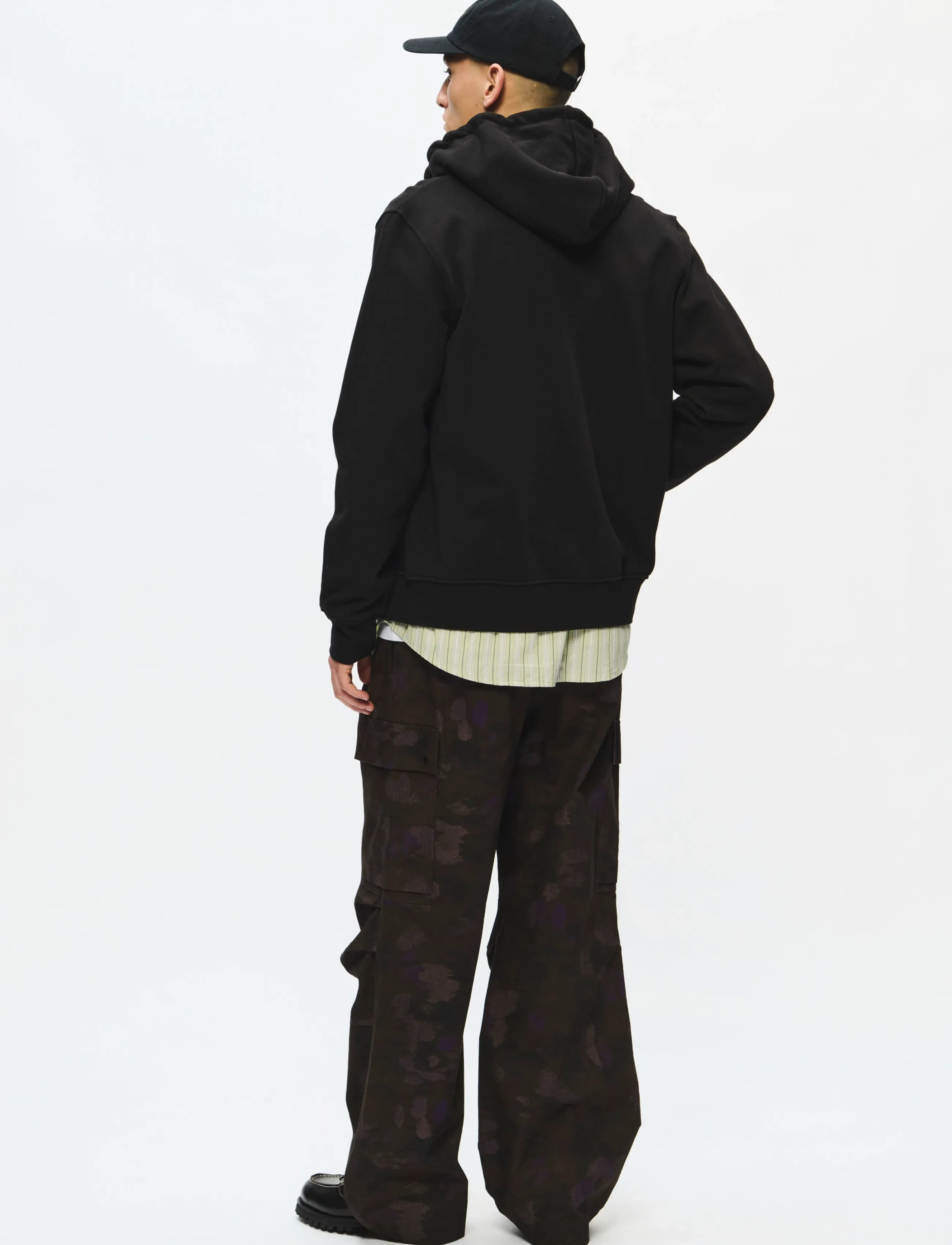 WOOD WOOD - WWIan zipper Hoodie 25429 - black - 3