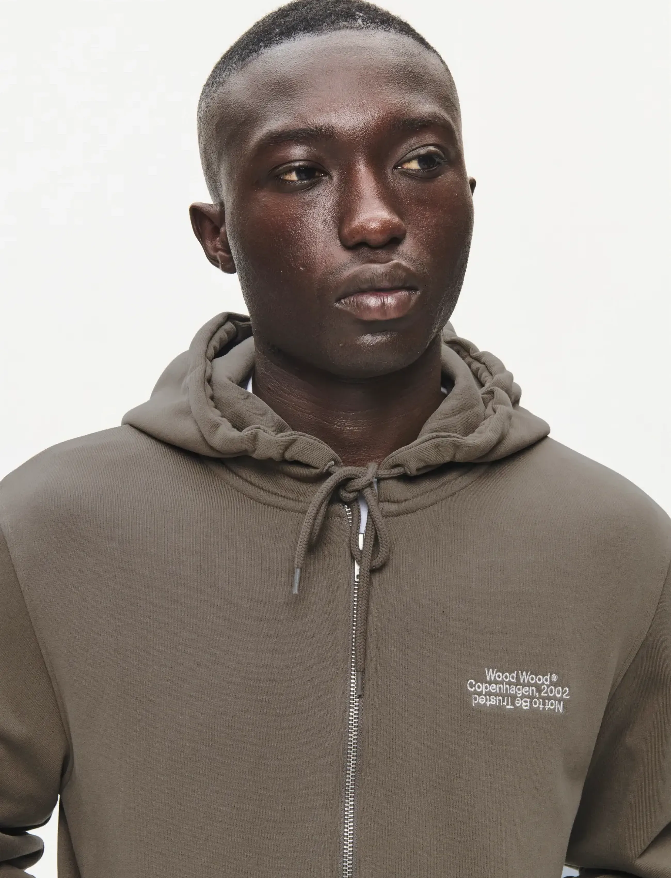 WOOD WOOD - WWIan zipper Hoodie 25429 - kapuzenpullover - crocodile - 2