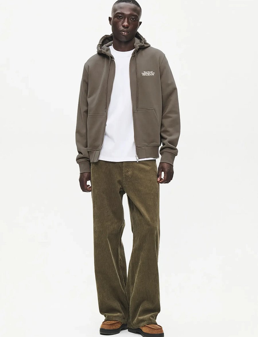 WOOD WOOD - WWIan zipper Hoodie 25429 - kapuzenpullover - crocodile - 3