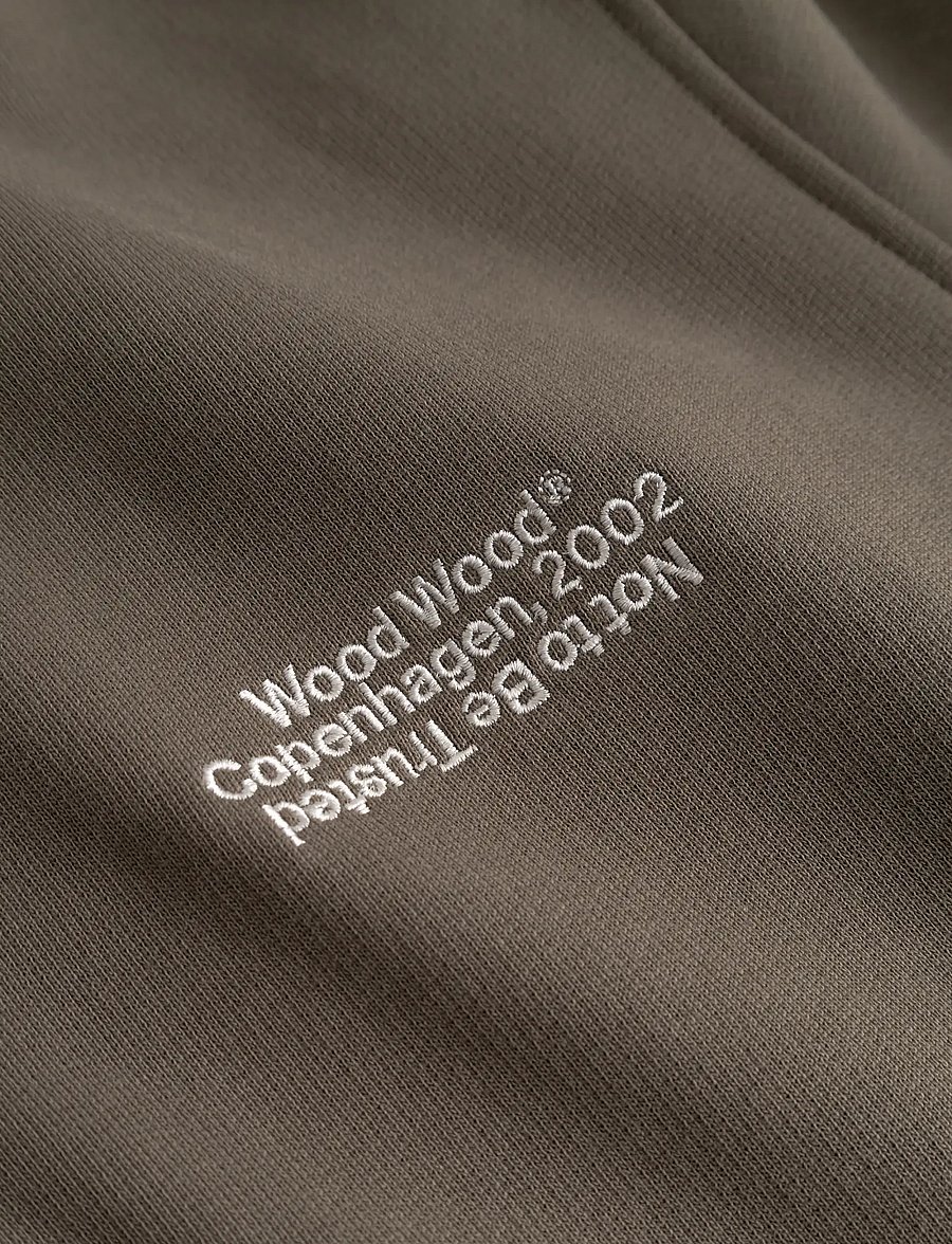WOOD WOOD - WWIan zipper Hoodie 25429 - kapuzenpullover - crocodile - 5