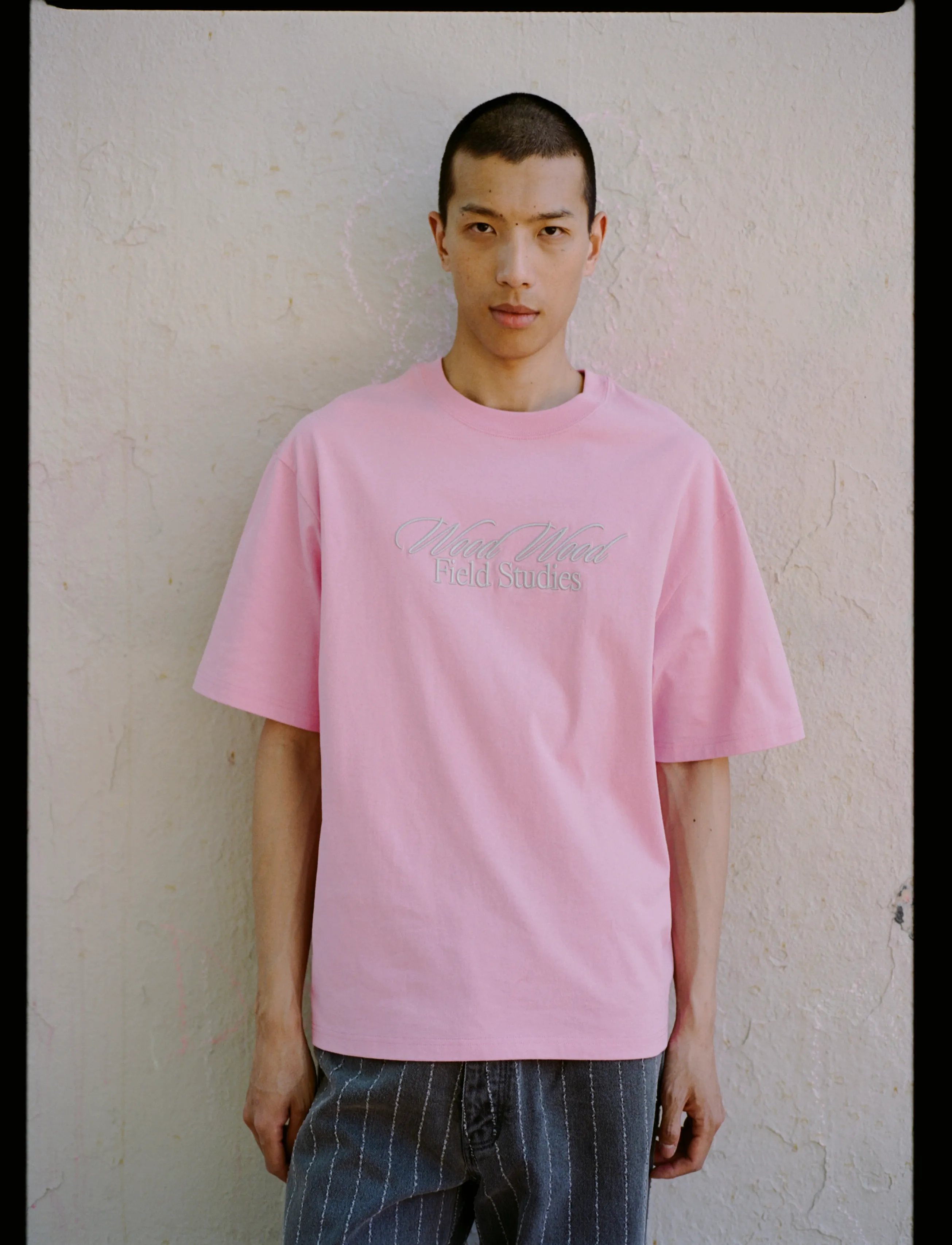 WOOD WOOD - WWGary WWFS tee 25207 - kortærmede t-shirts - moonlite mauve - 3