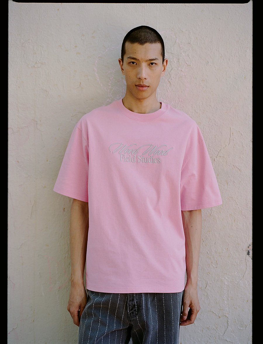 WOOD WOOD - WWGary WWFS tee 25207 - kortærmede t-shirts - moonlite mauve - 3