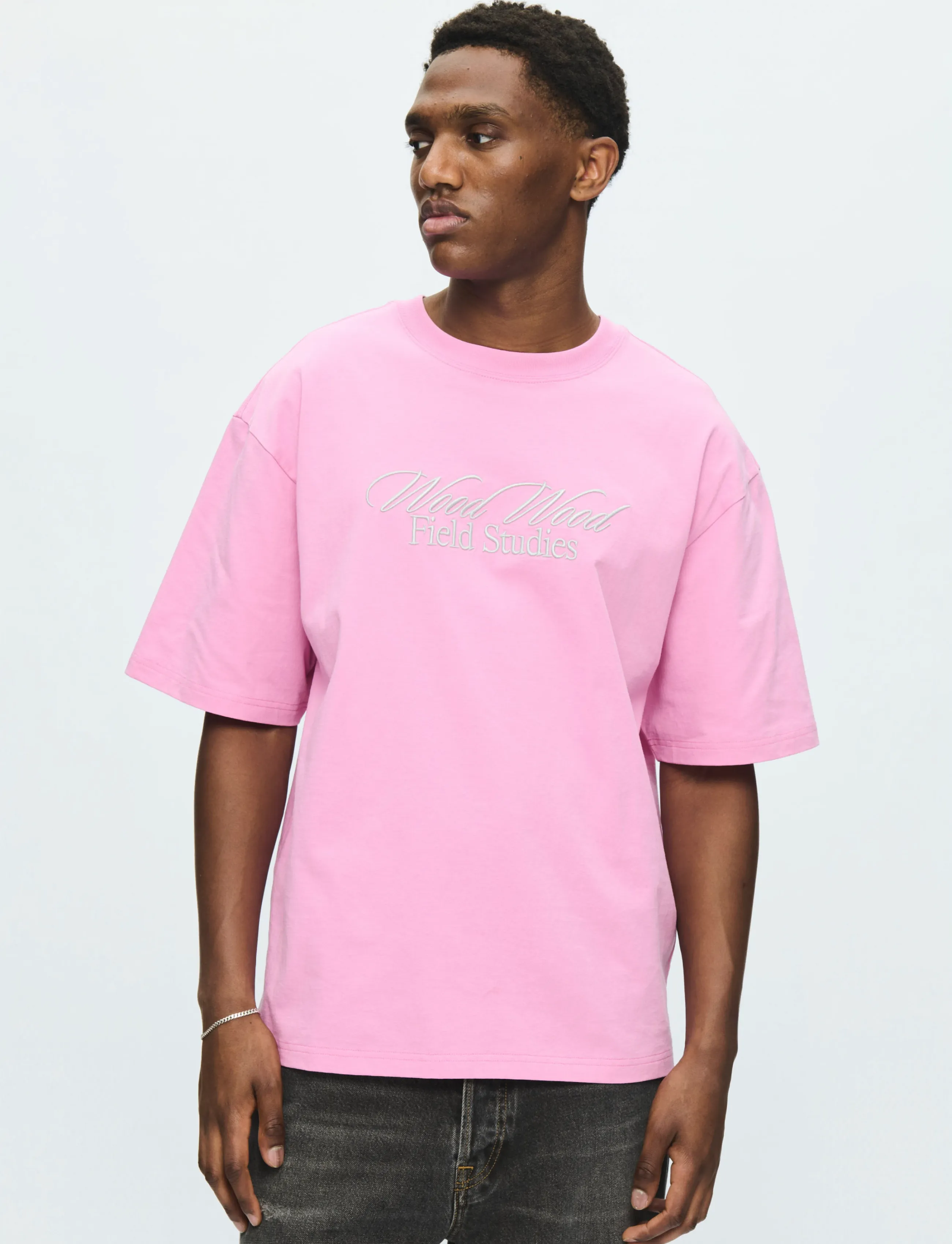 WOOD WOOD - WWGary WWFS tee 25207 - kortærmede t-shirts - moonlite mauve - 4
