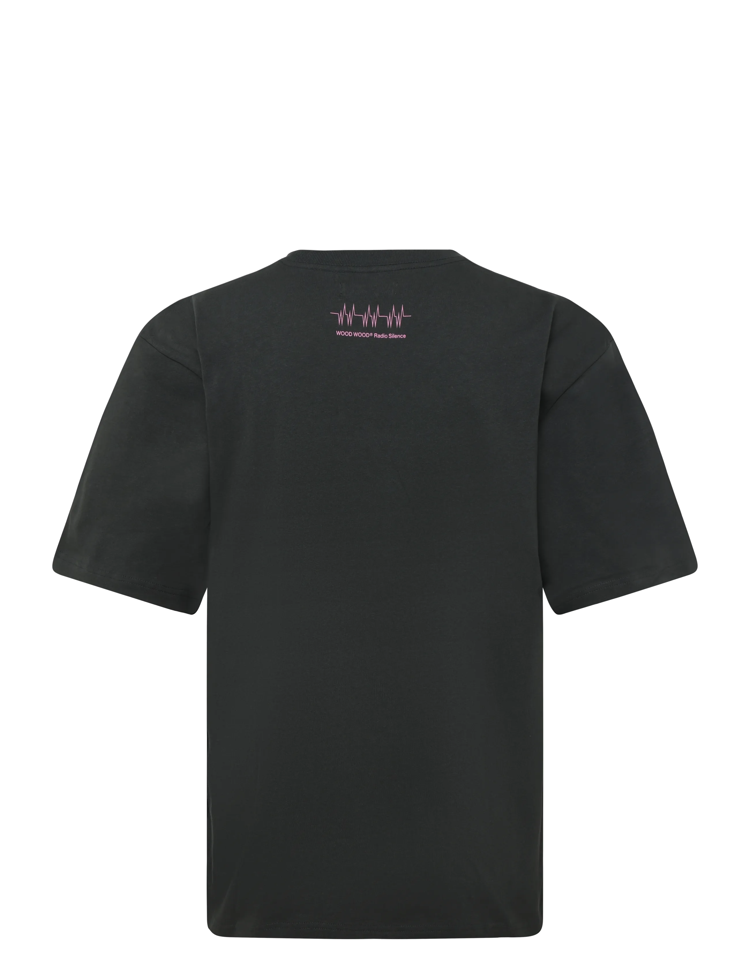 WOOD WOOD - WWGary radio tee 25220 - kortärmade t-shirts - pirate black - 2