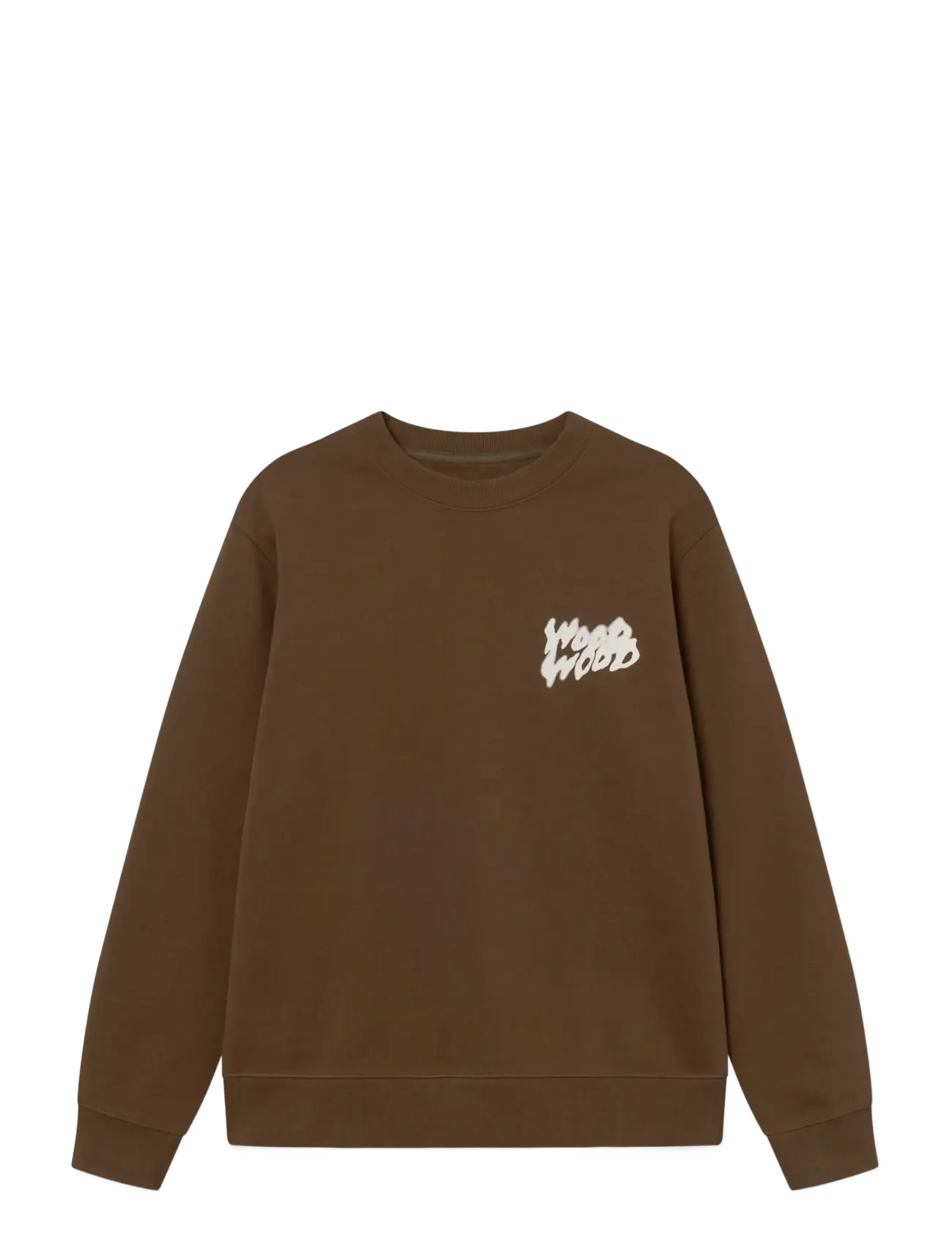 WOOD WOOD - WWColter cloud crew neck 25211 - shop efter stil - desert palm - 1