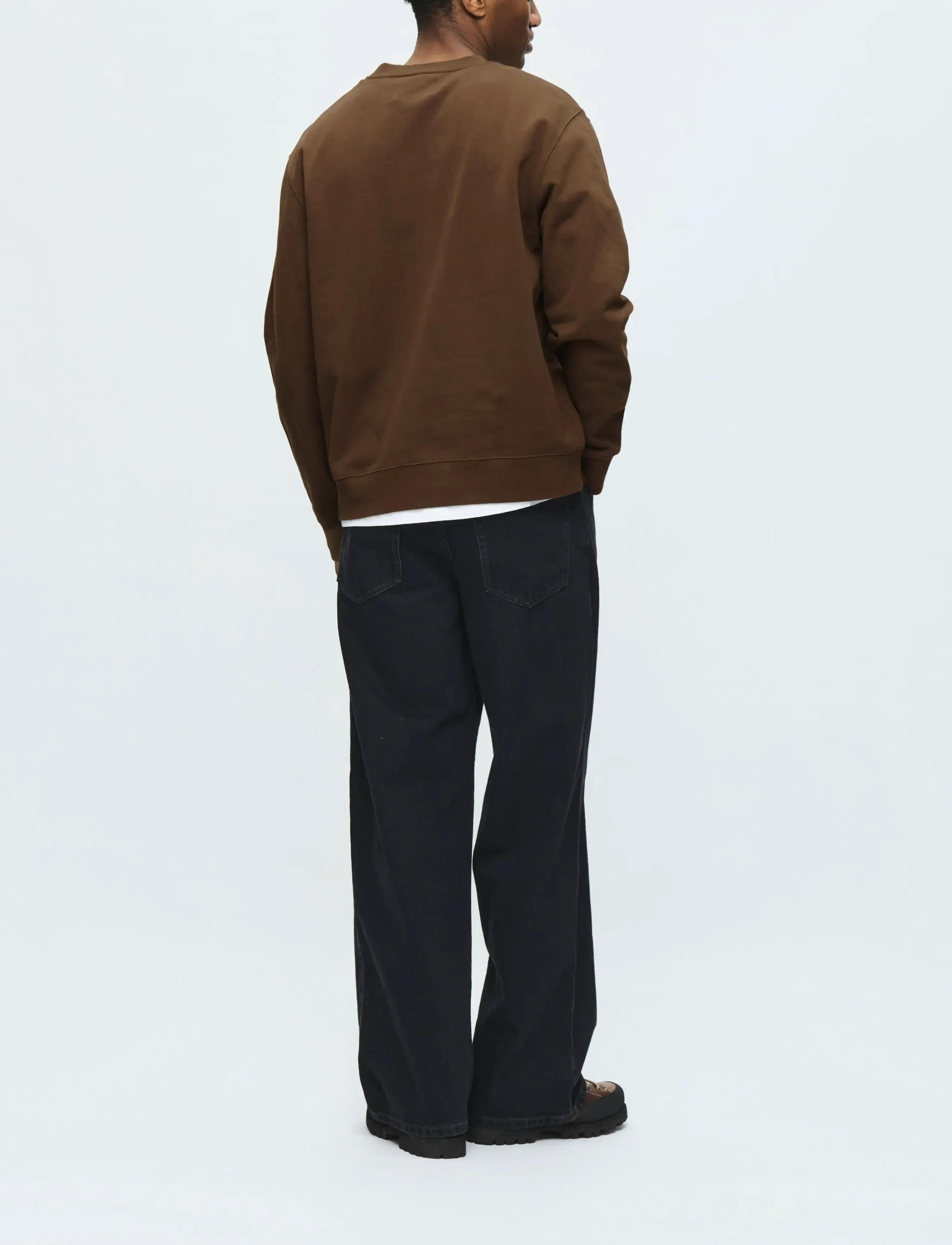 WOOD WOOD - WWColter cloud crew neck 25211 - shop efter stil - desert palm - 3