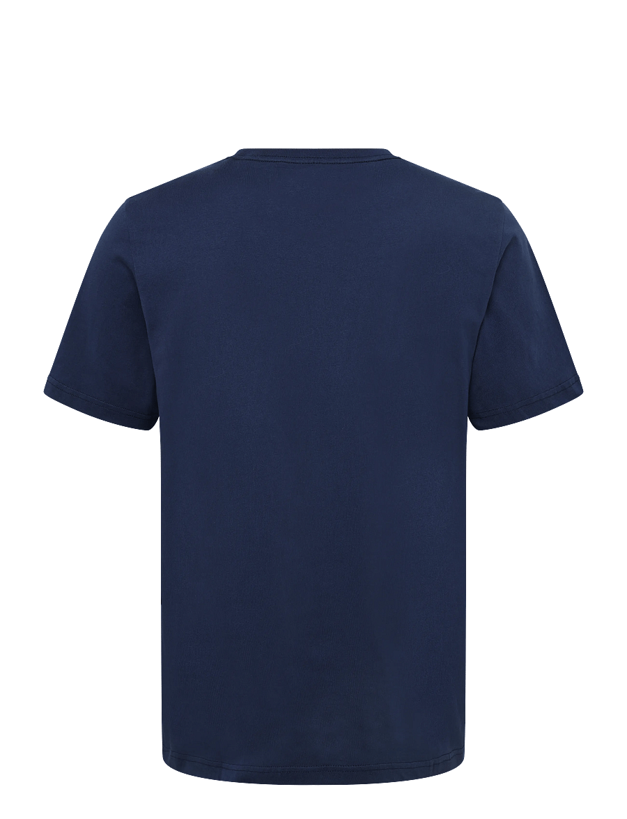 WOOD WOOD - WWBobby cloud tee 25493 - short-sleeved t-shirts - naval academy - 2
