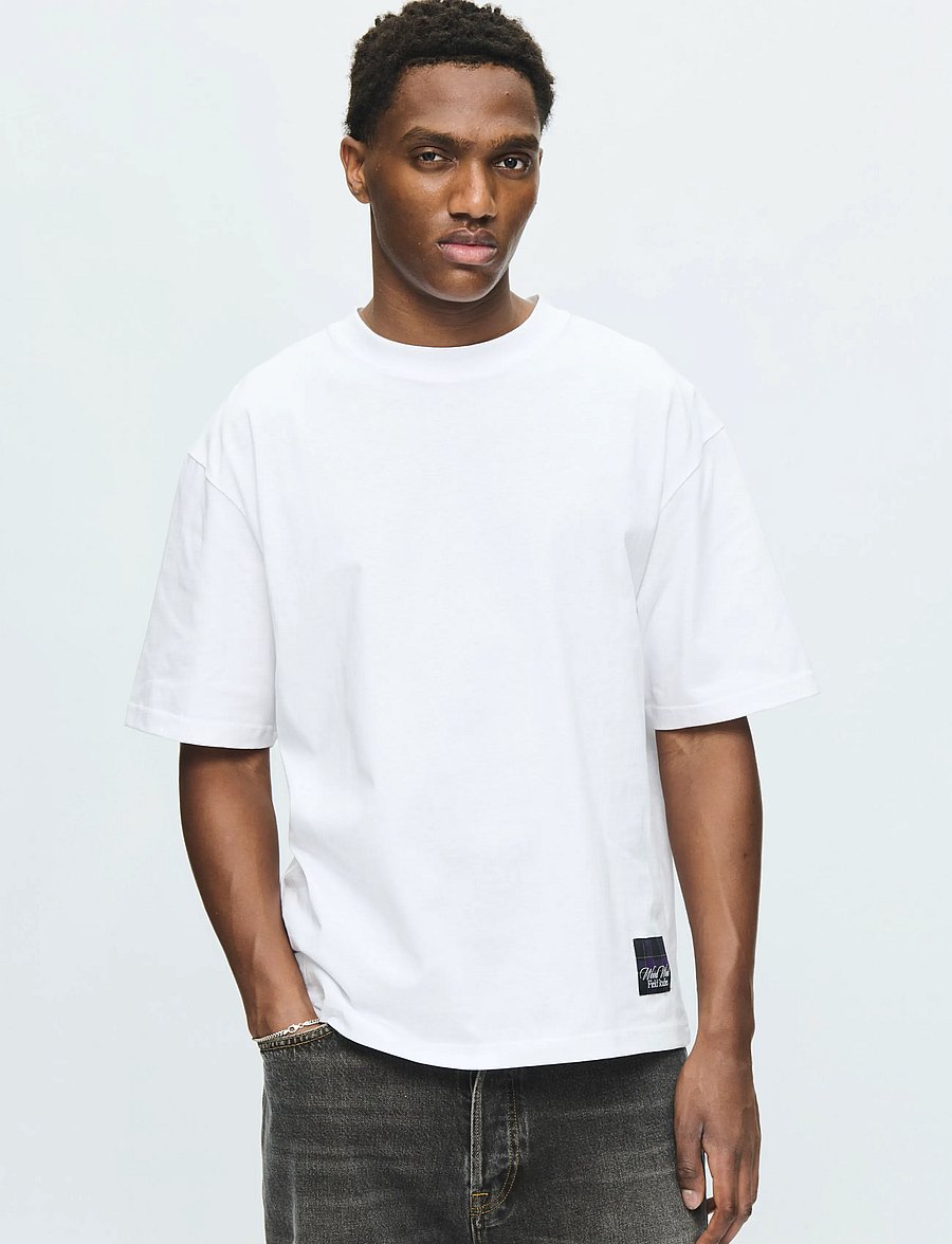 WOOD WOOD - WWGary field tee 25220 - kurzärmelige t-shirts - bright white - 3