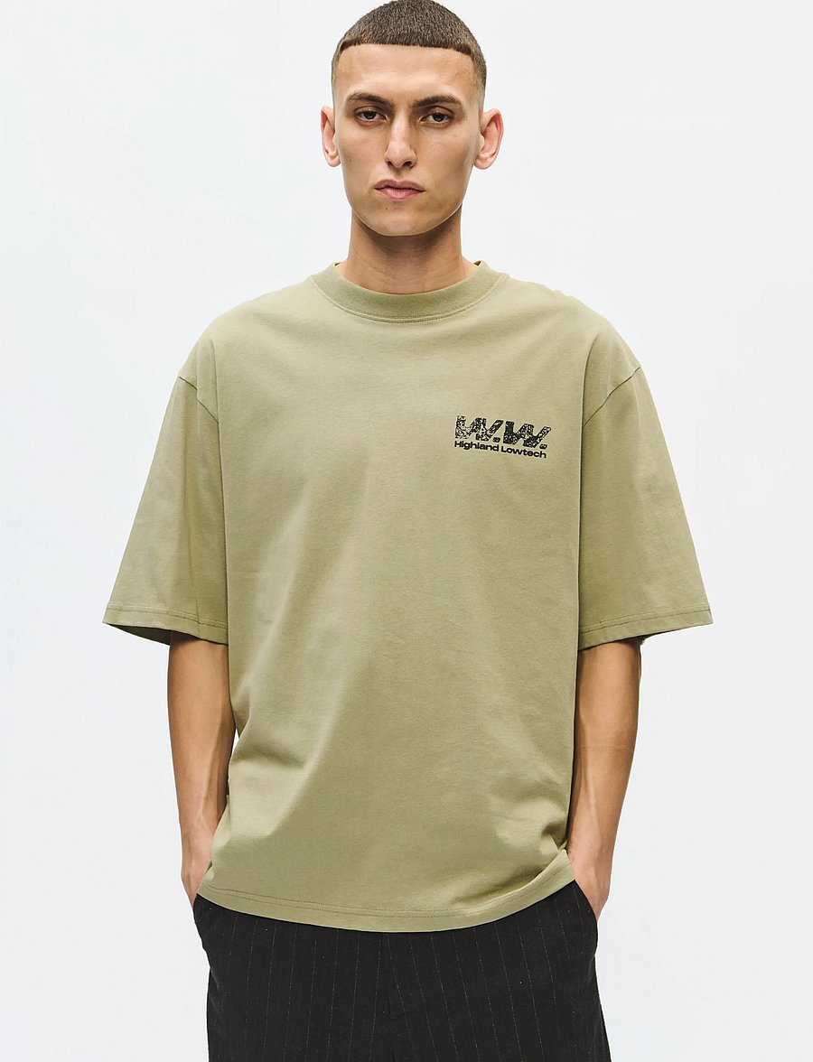 WOOD WOOD - WWGary 160BPM tee 25220 - kortærmede t-shirts - overland trek - 4