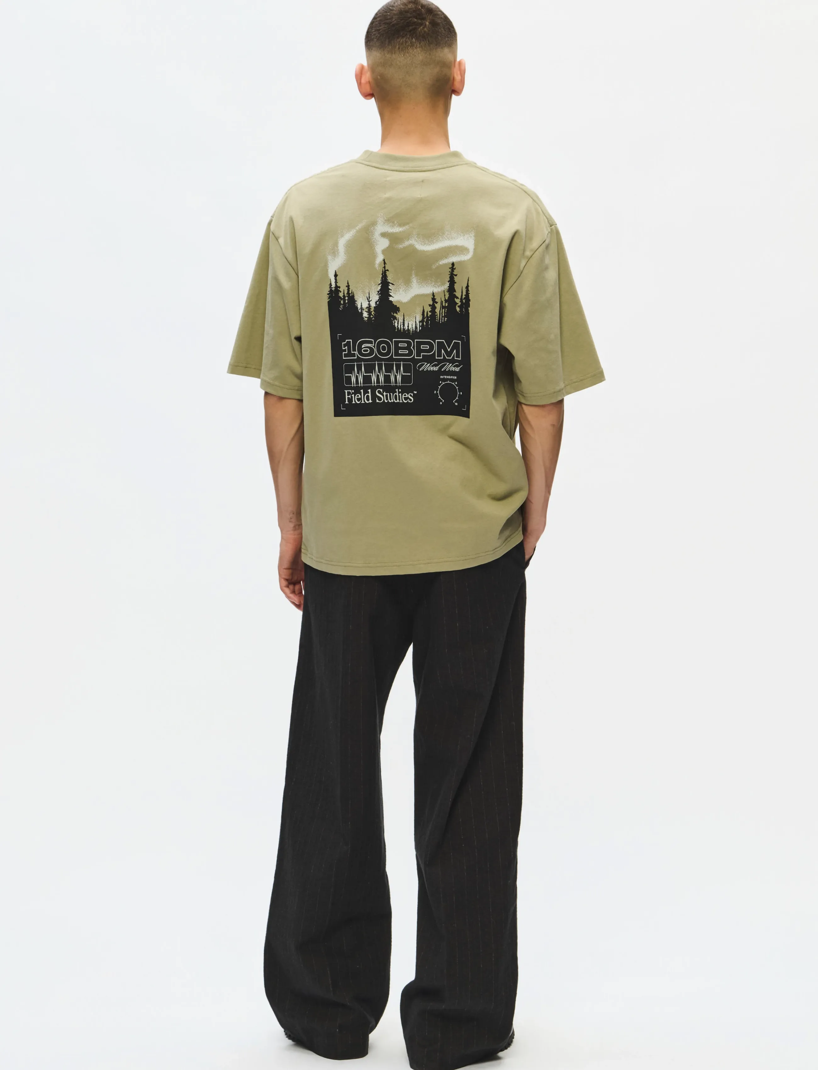 WOOD WOOD Wwgary 160Bpm Tee 25220 t-shirts herr – bild 5