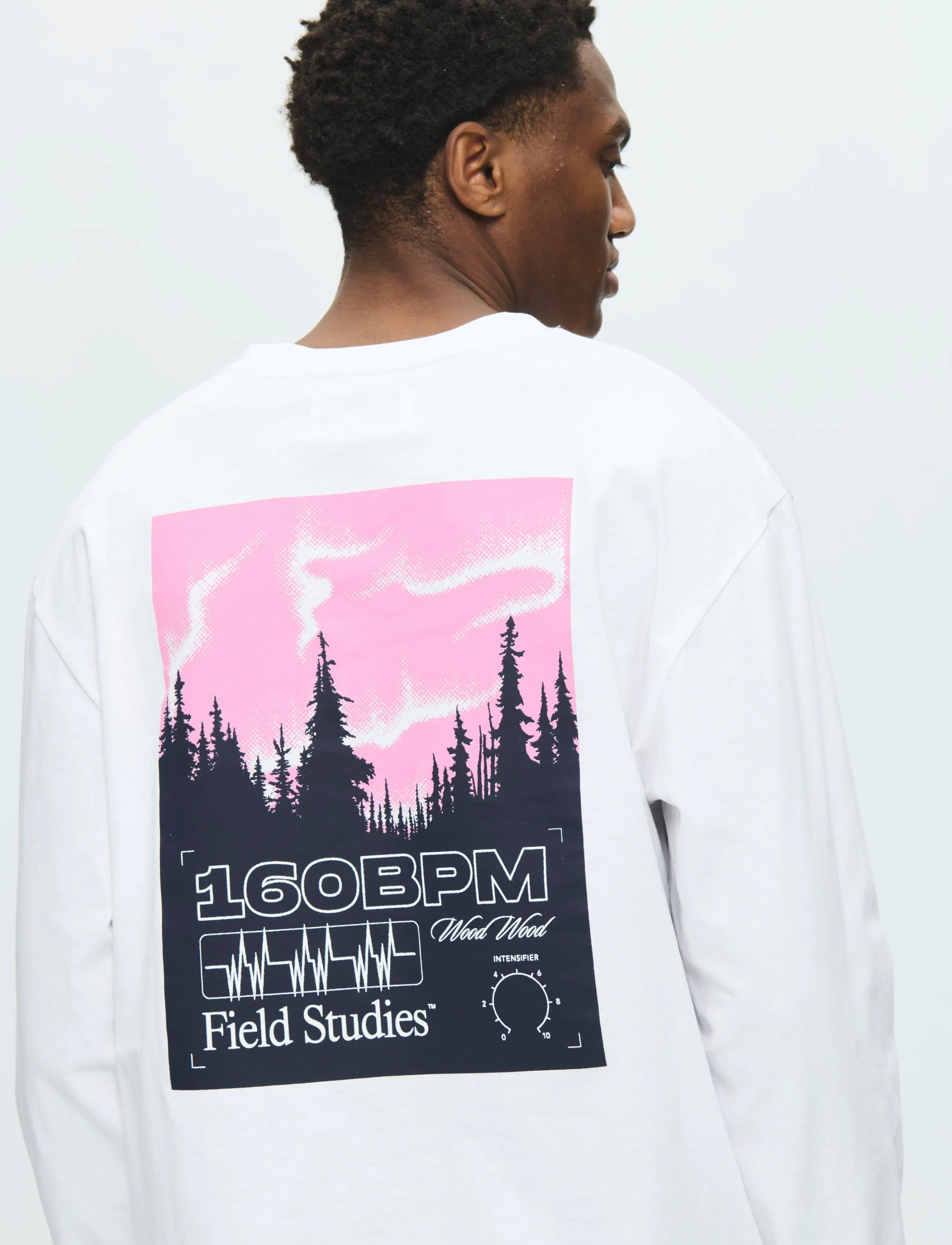 WOOD WOOD Wwryan 160Bpm Ls Tee 25220 t-shirts herr – bild 5