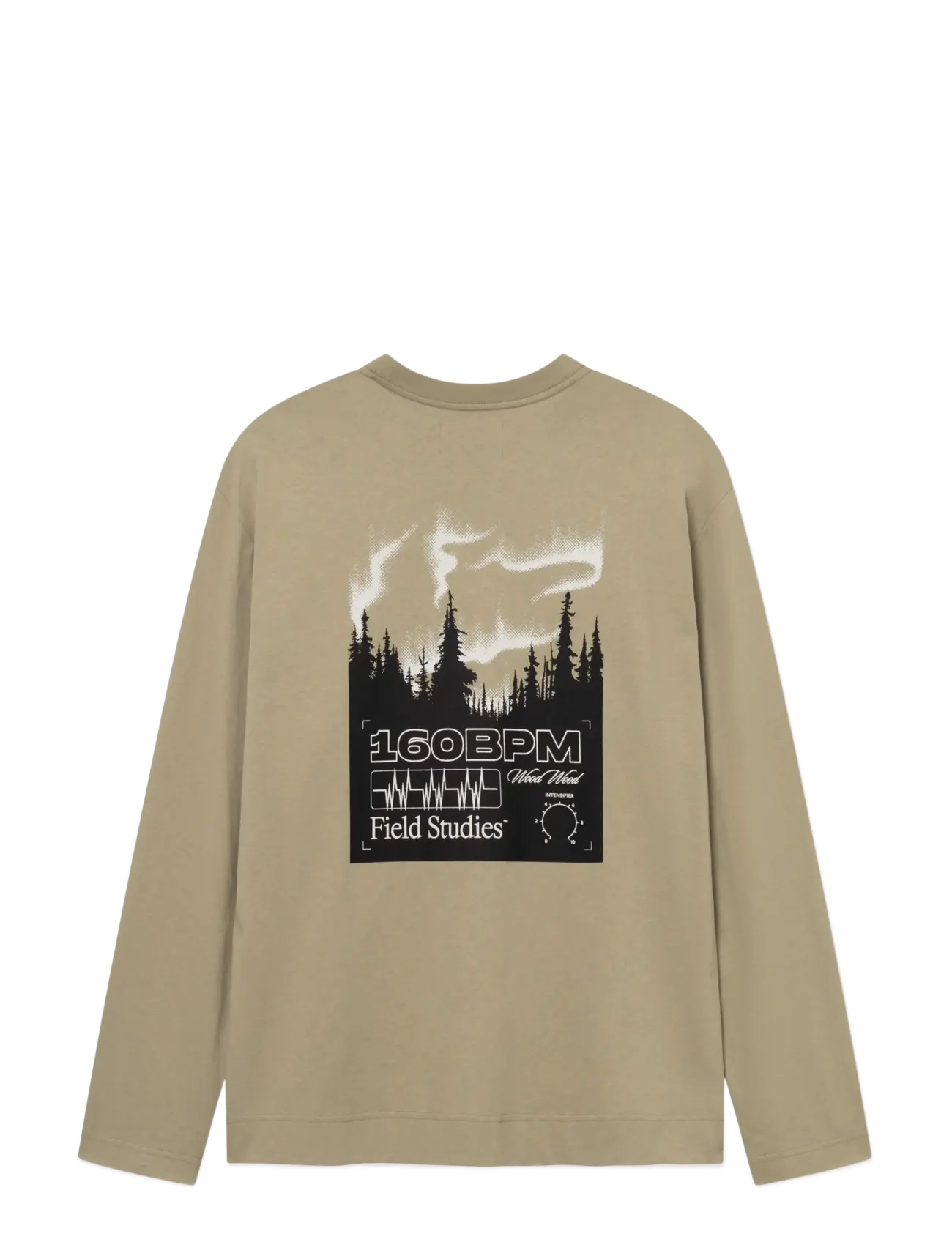 WOOD WOOD - WWRyan 160BPM LS tee 25220 - pikkade varrukatega t-särgid - overland trek - 2