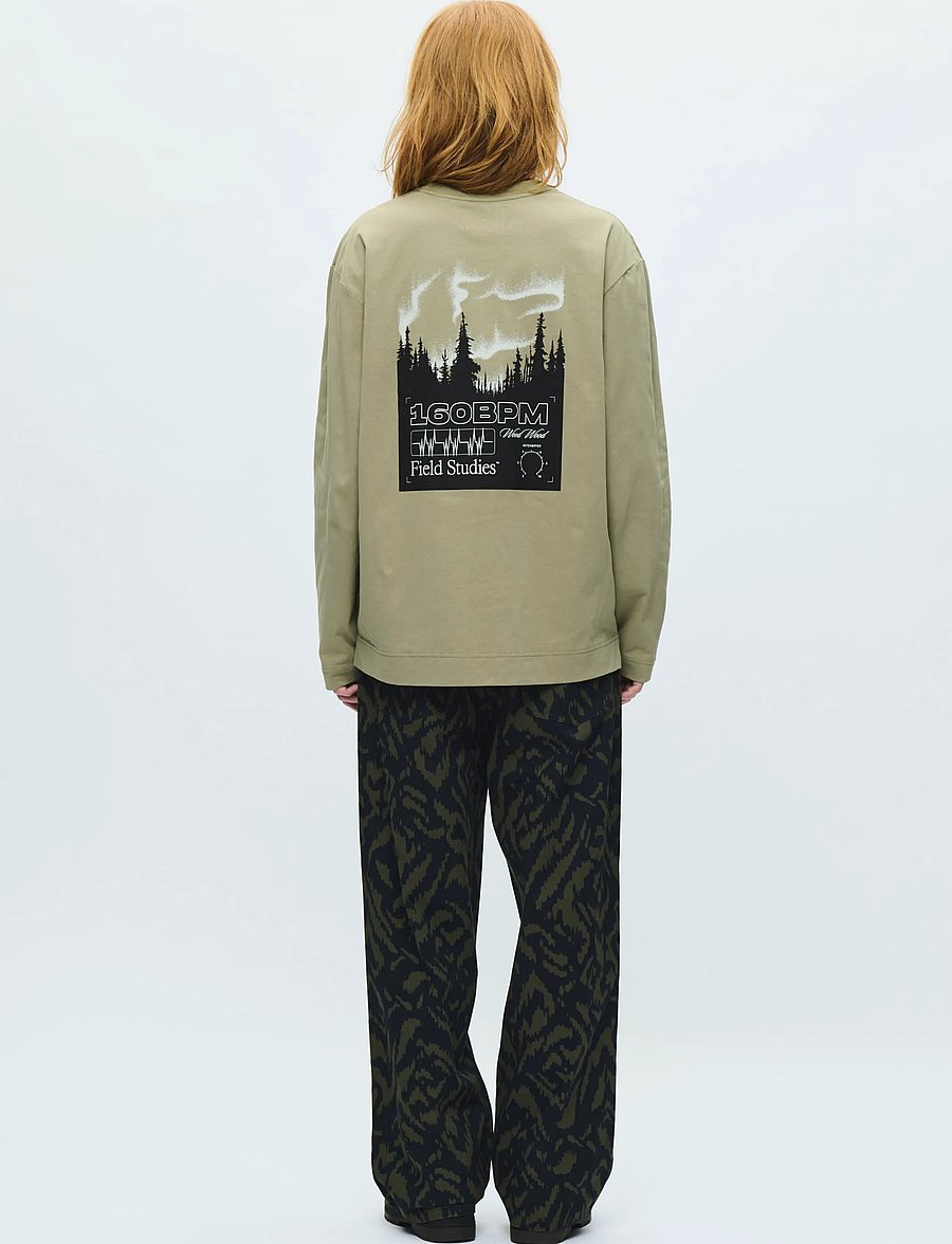 WOOD WOOD - WWRyan 160BPM LS tee 25220 - pikkade varrukatega t-särgid - overland trek - 5