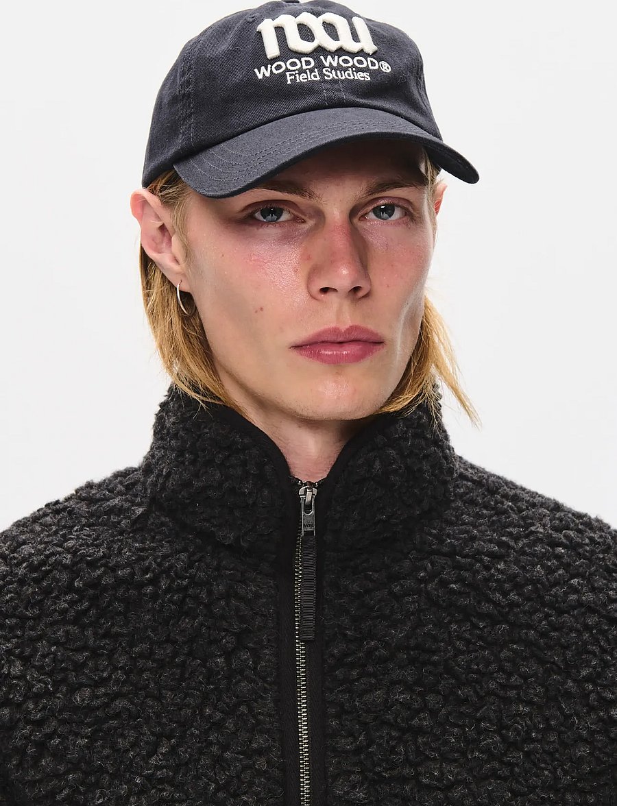 WOOD WOOD - WWWallau cap 25246 - kepsar - pirate black - 0