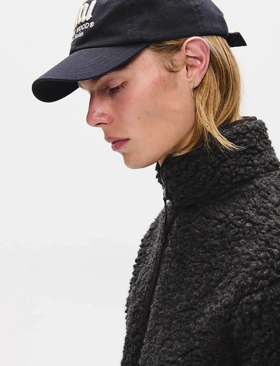 WOOD WOOD - WWWallau cap 25246 - kepsar - pirate black - 3