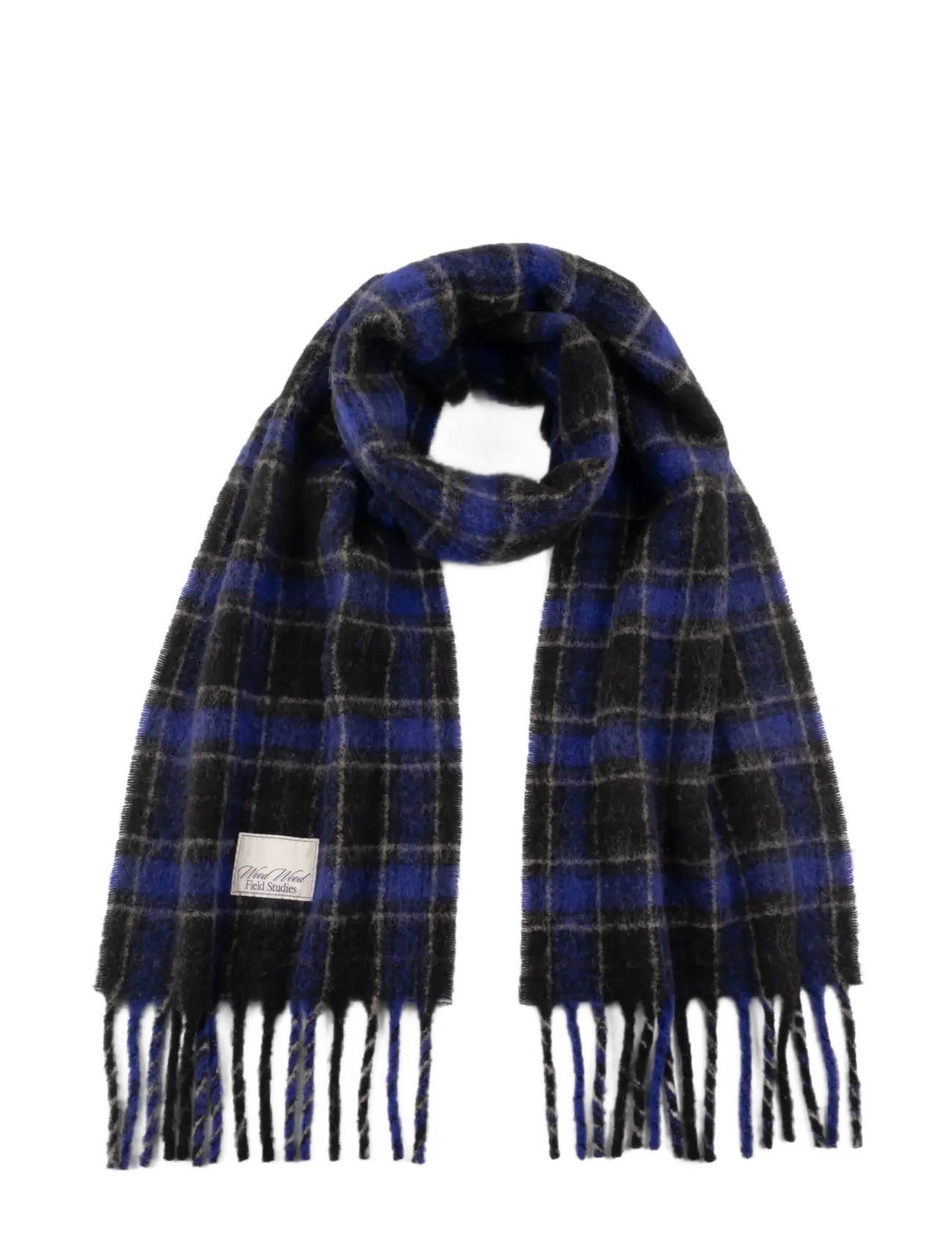 WOOD WOOD WWMalcolm check scarf 25499 - Schals - VIOLET CHECK / purple
