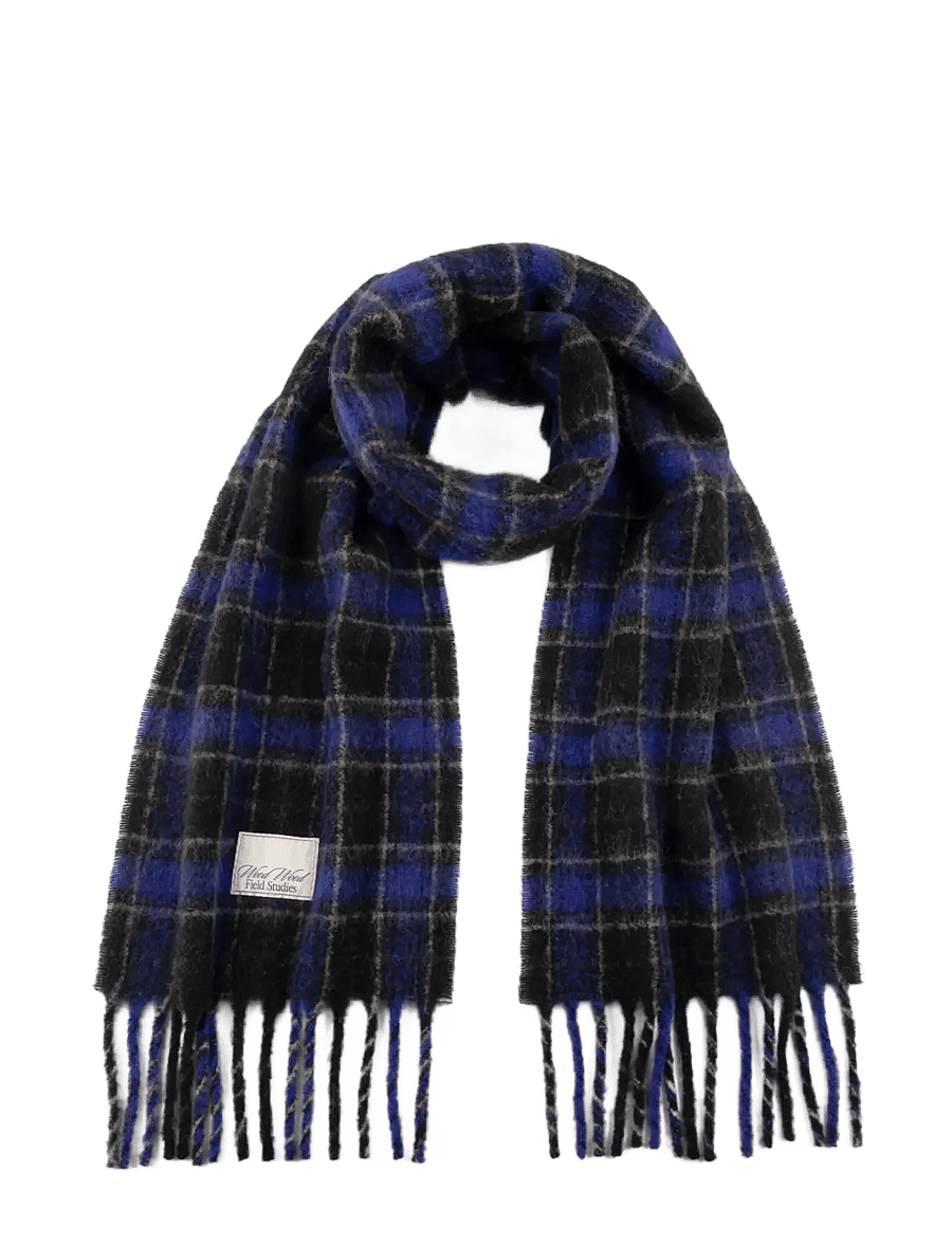 WOOD WOOD - WWMalcolm check scarf 25499 - winterschals - violet check - 1