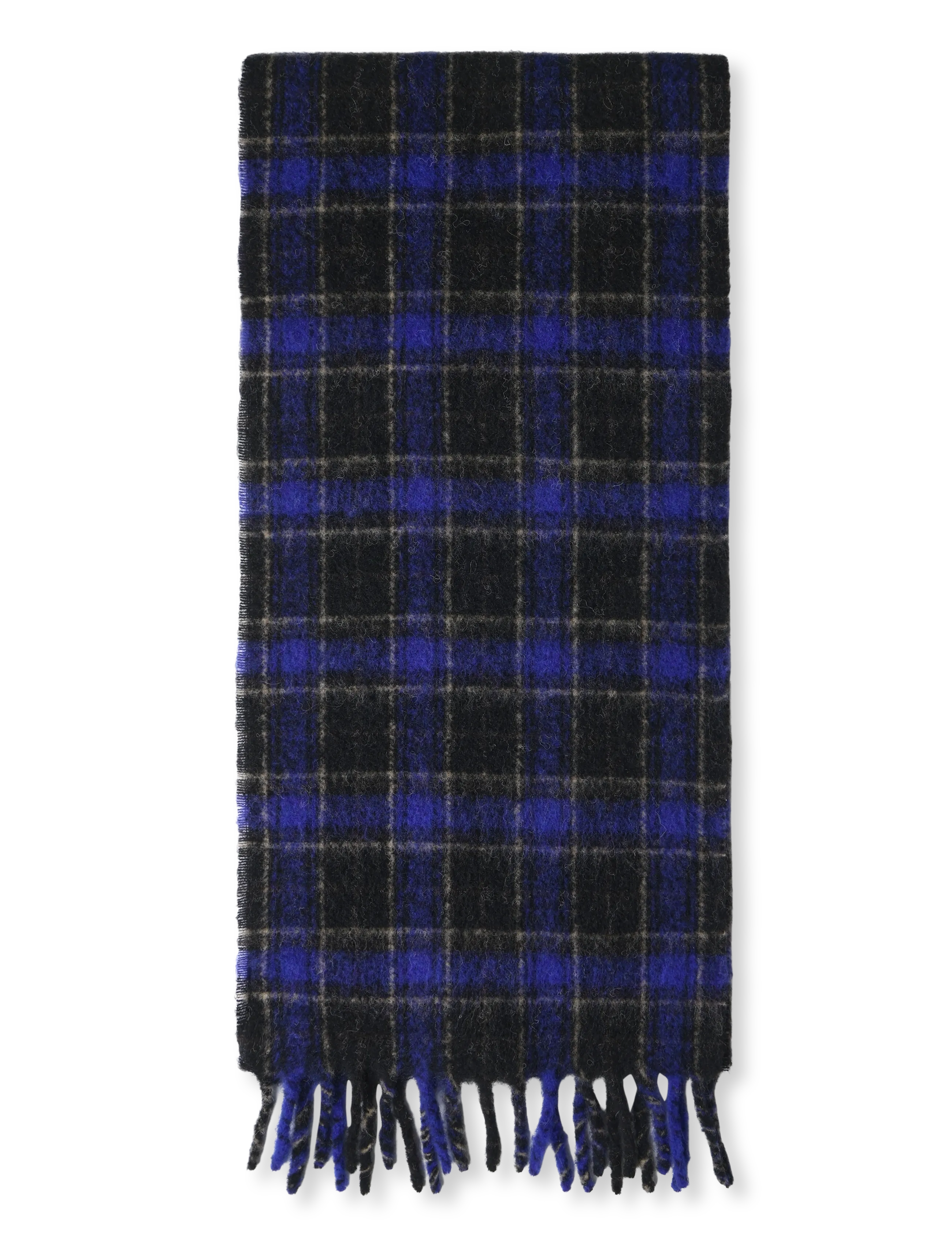 WOOD WOOD - WWMalcolm check scarf 25499 - talvesallid - violet check - 2