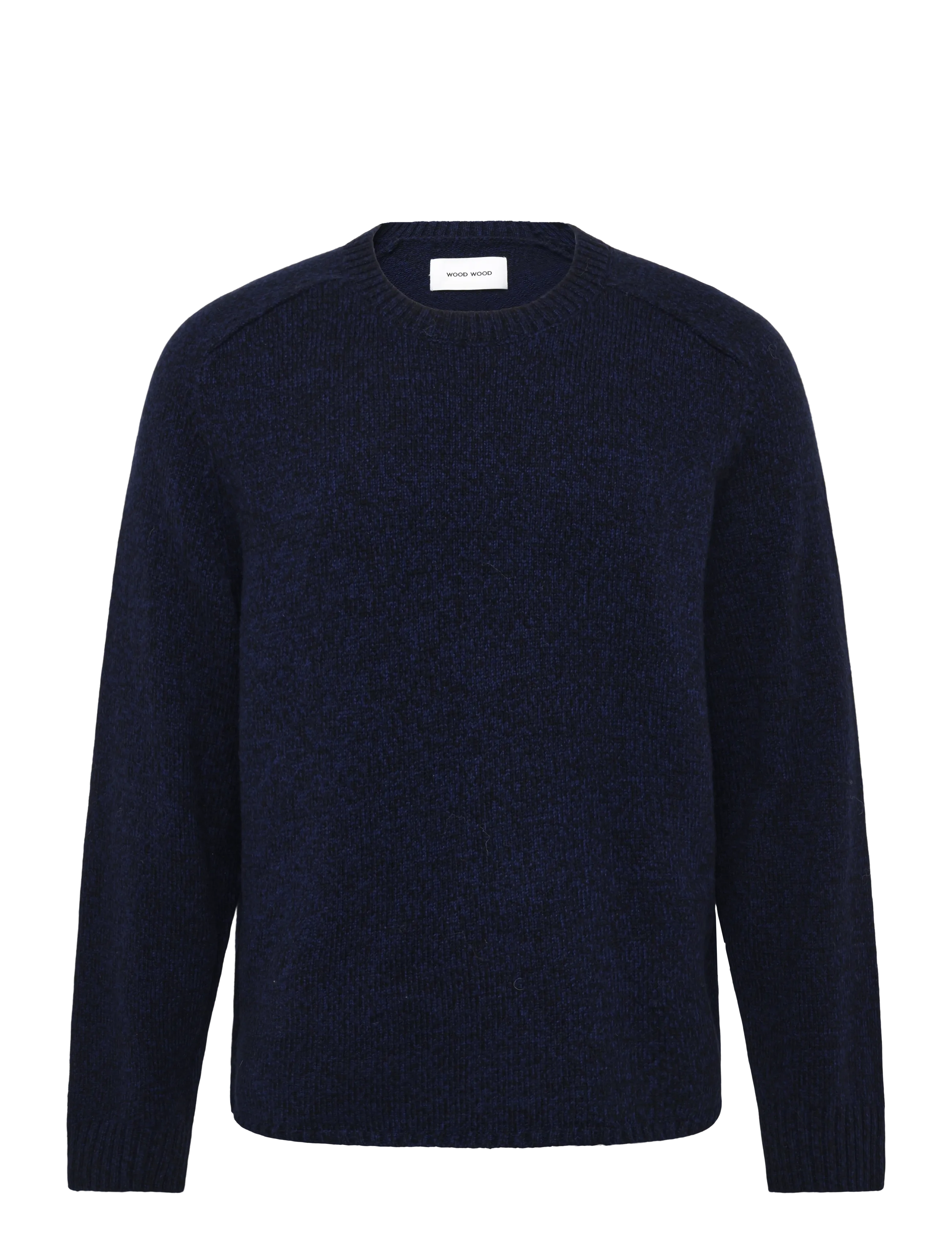 WOOD WOOD WWCay crew neck 25514 - Wood Wood - OCEAN CAVERN MELANGE / navy